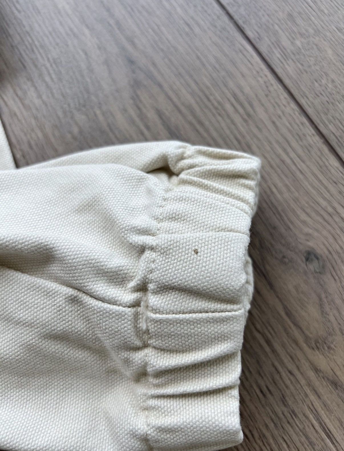 Stussy Stussy Unlined Canvas Work Jacket Vintage Natural XL Size US XL / EU 56 / 4 - 7 Thumbnail