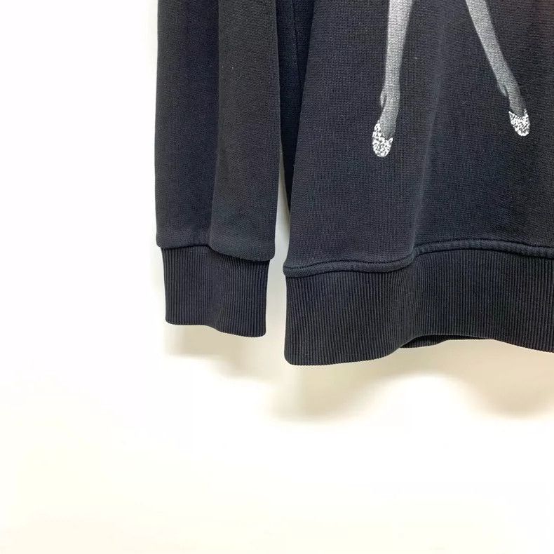 Givenchy Givenchy Black and White Deer Logo Hoodie Size US S / EU 44-46 / 1 - 3 Thumbnail