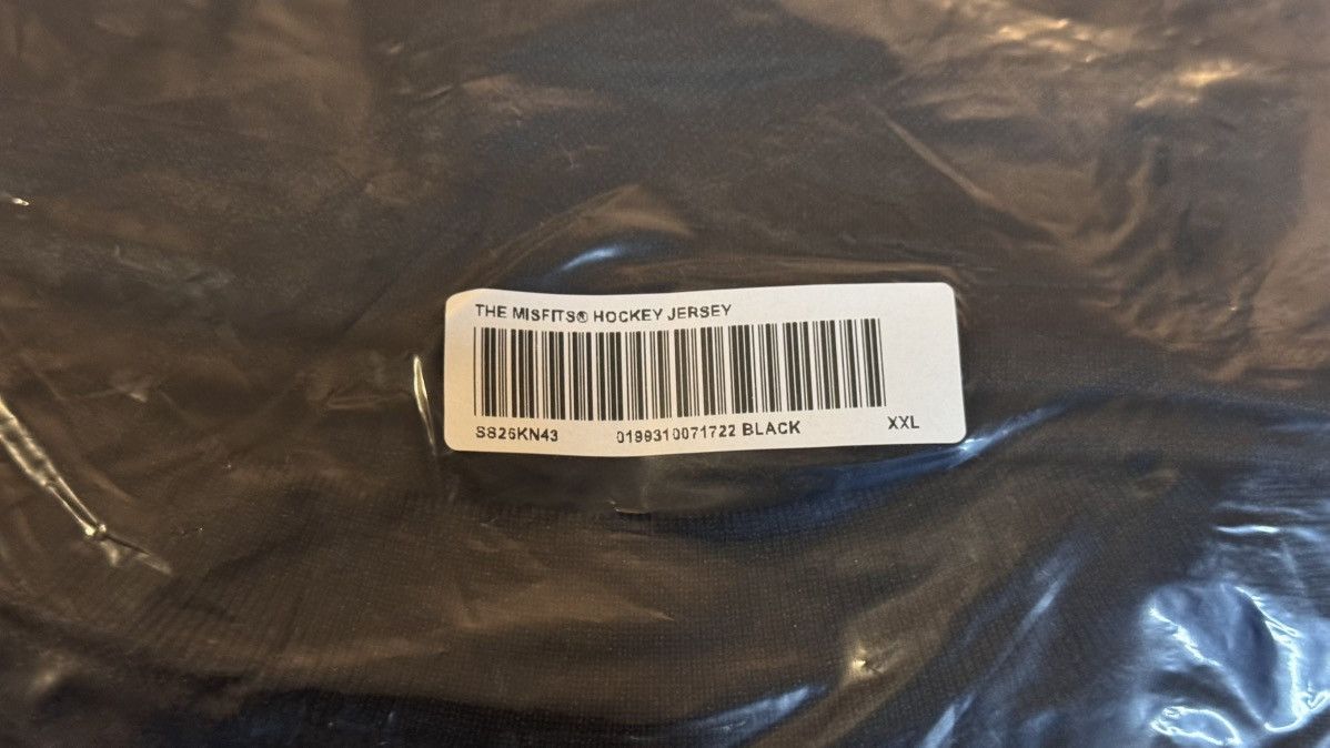 Misfits × Supreme Supreme x The Misfits Hockey Jersey XXL Black Size US XXL / EU 58 / 5 - 4 Thumbnail