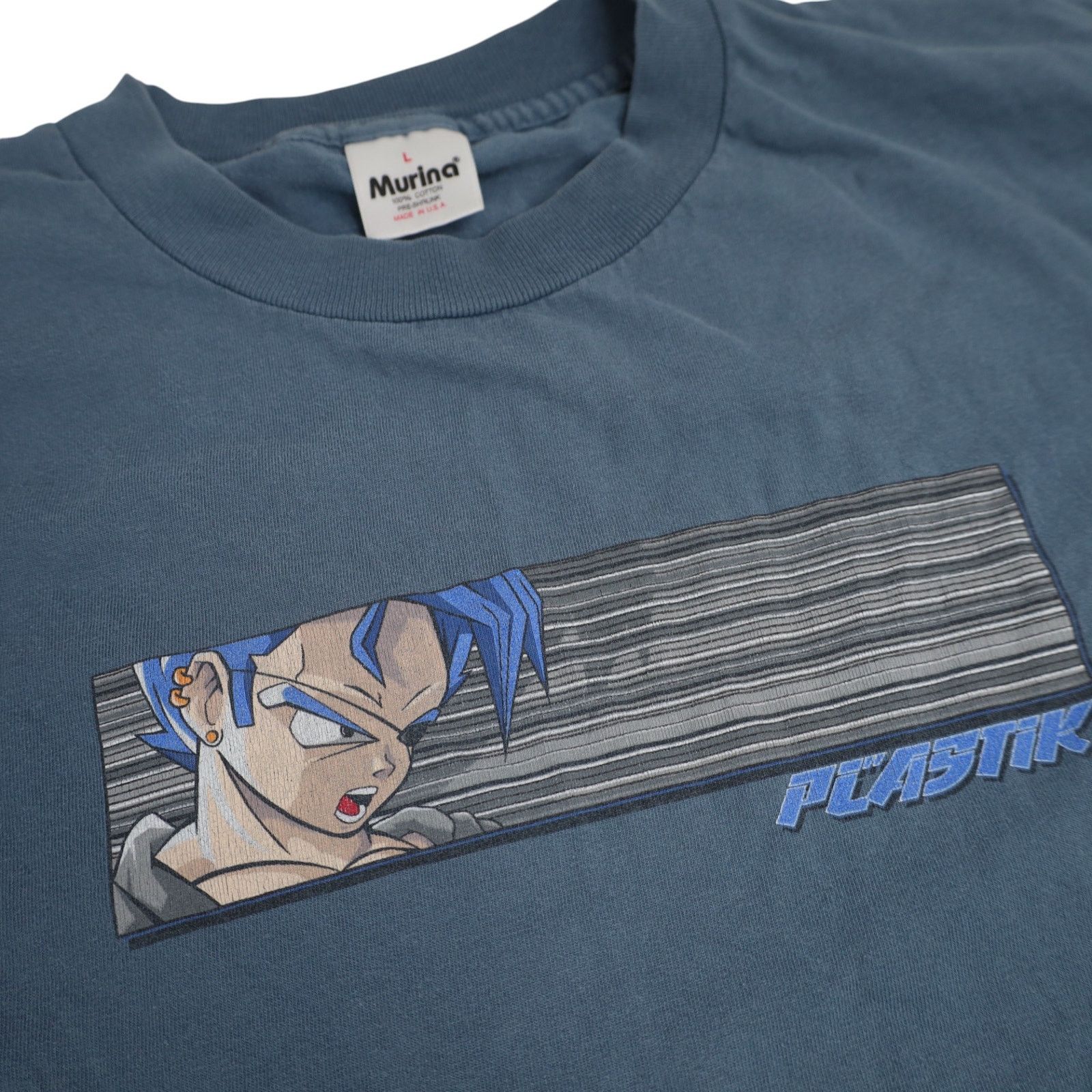 Vintage Vintage Plastik Anime Bogo Box Logo Graphic T Shirt Size US L / EU 52-54 / 3 - 5 Thumbnail