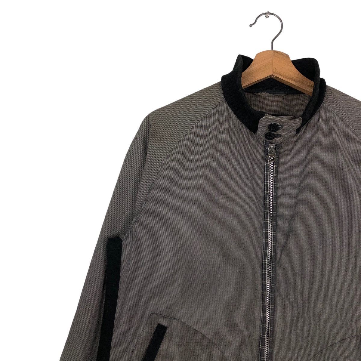 Burberry 🔥Vintage Bomber Jacket Zipper Burberry Black Label Size US M / EU 48-50 / 2 - 7 Thumbnail