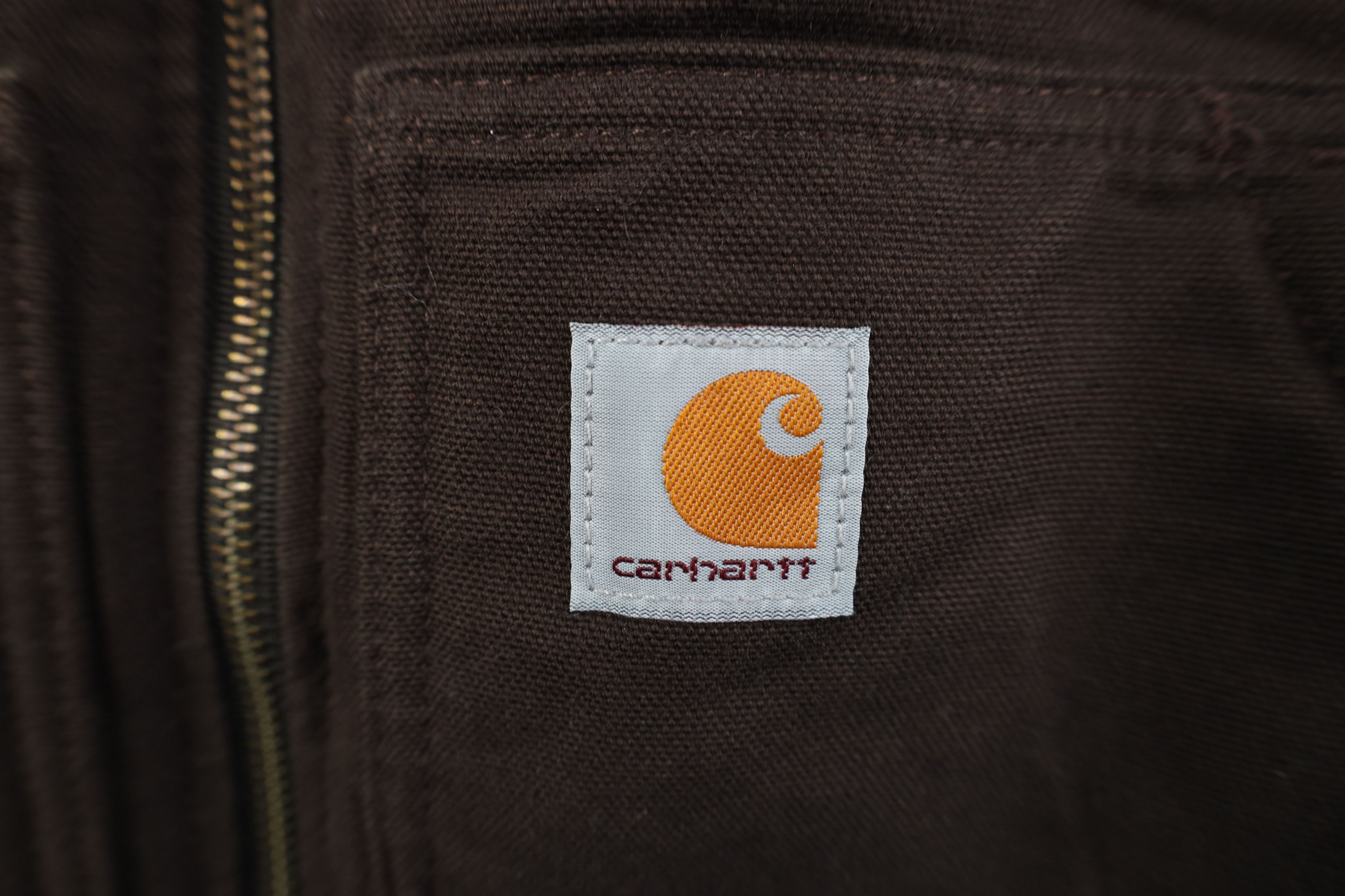 Carhartt Vintage Y2K Carhartt Fleece Lined Canvas Vest Jacket Brown Size US XXL / EU 58 / 5 - 4 Thumbnail