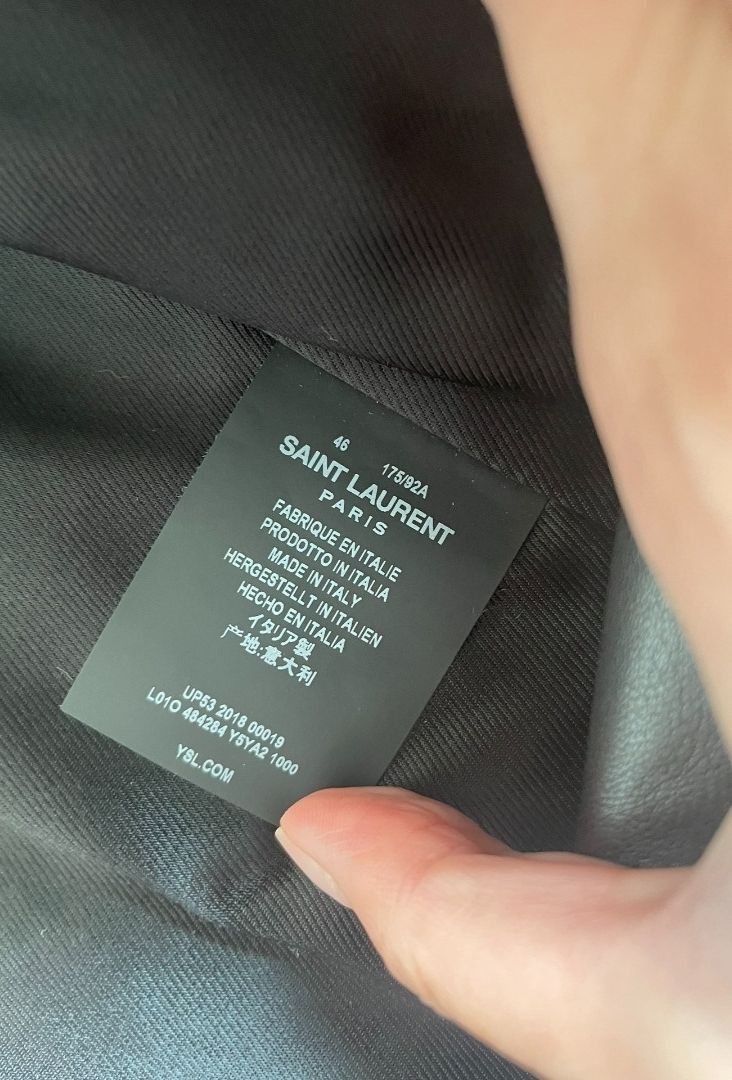 Saint Laurent Paris Saint Laurent Classic biker leather jacket-2505 Size US S / EU 44-46 / 1 - 4 Thumbnail
