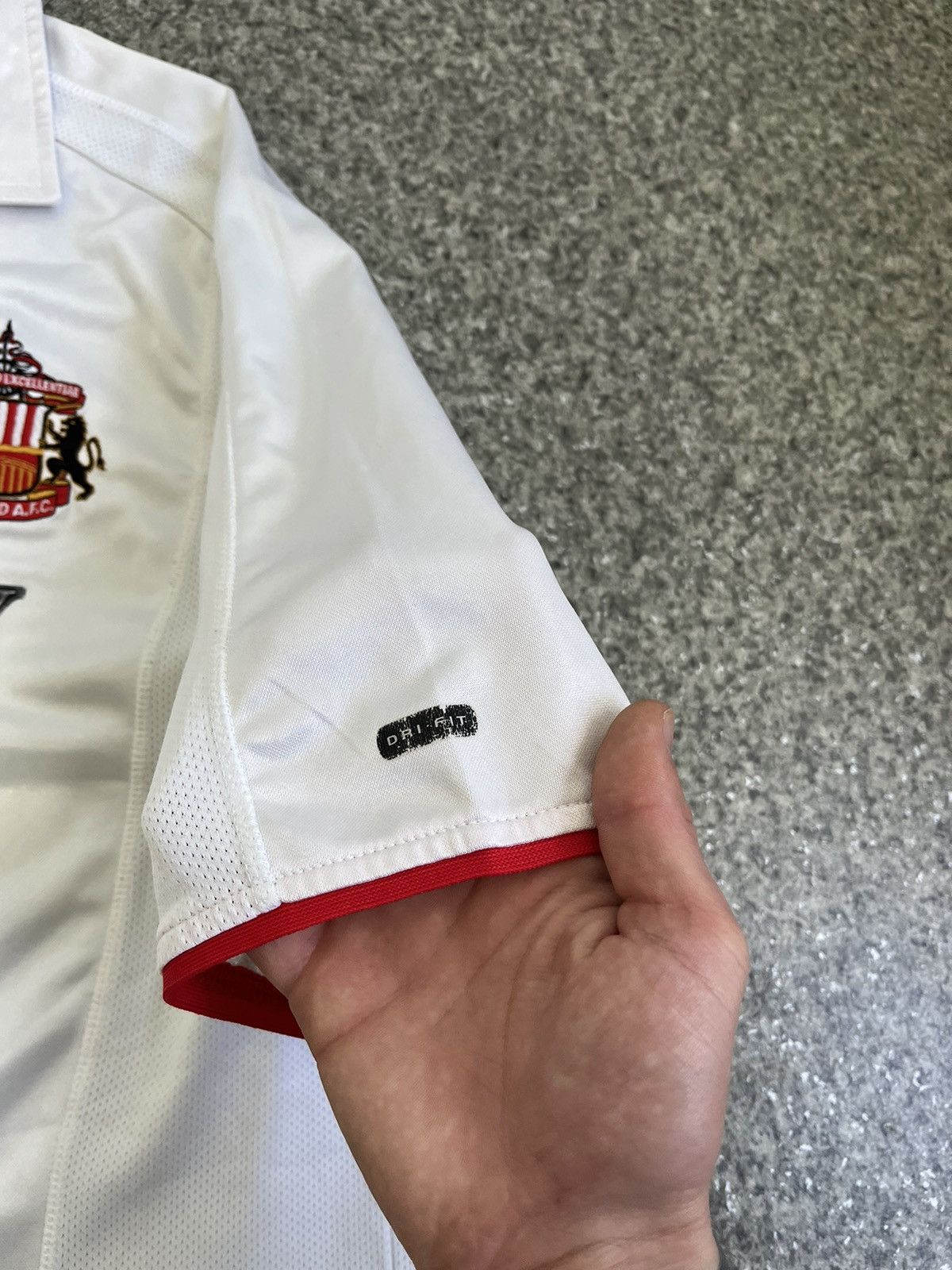 Nike × Vintage Vintage Nike Sunderland 2003 Soccer Jersey Drill Y2K 90s Size US XL / EU 56 / 4 - 6 Thumbnail