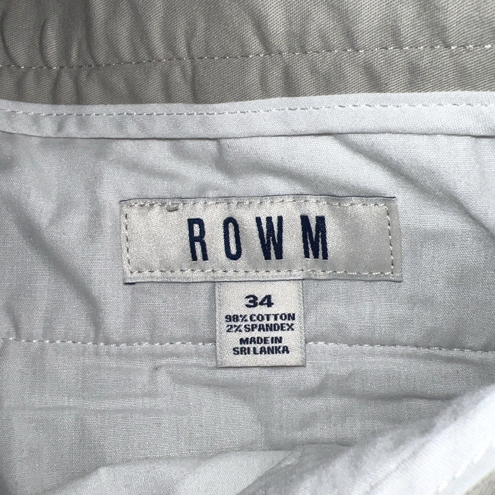 Vintage VINTAGE ROWM Beige Shorts Mens Size 34 Size US 34 / EU 50 - 5 Thumbnail