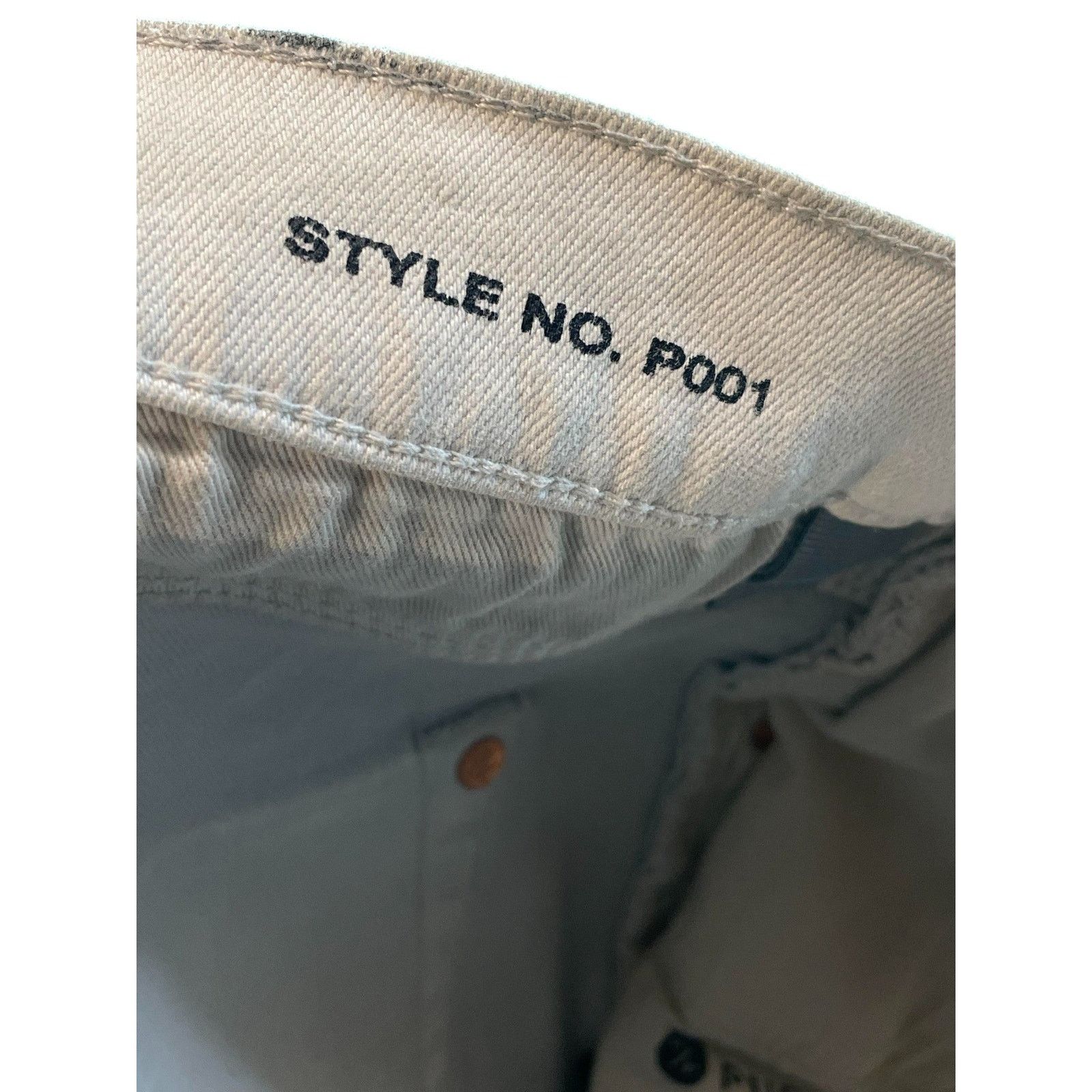 Purple Brand Purple Brand Grey Jeans Size US 36 / EU 52 - 2 Thumbnail