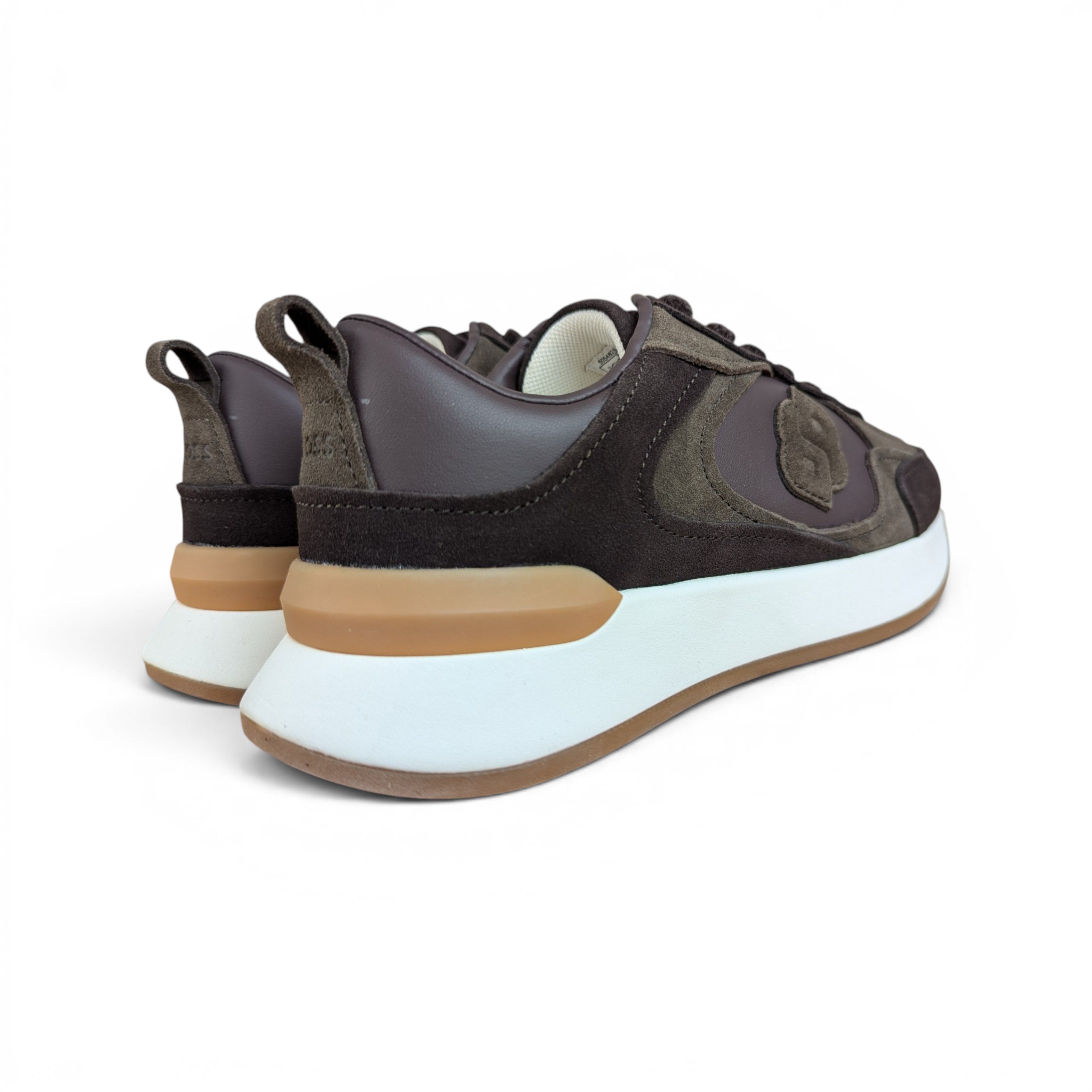 Hugo Boss HUGO BOSS SUEDE BORDEAUX SNEAKERS Size US 7 / IT 37 - 5 Thumbnail