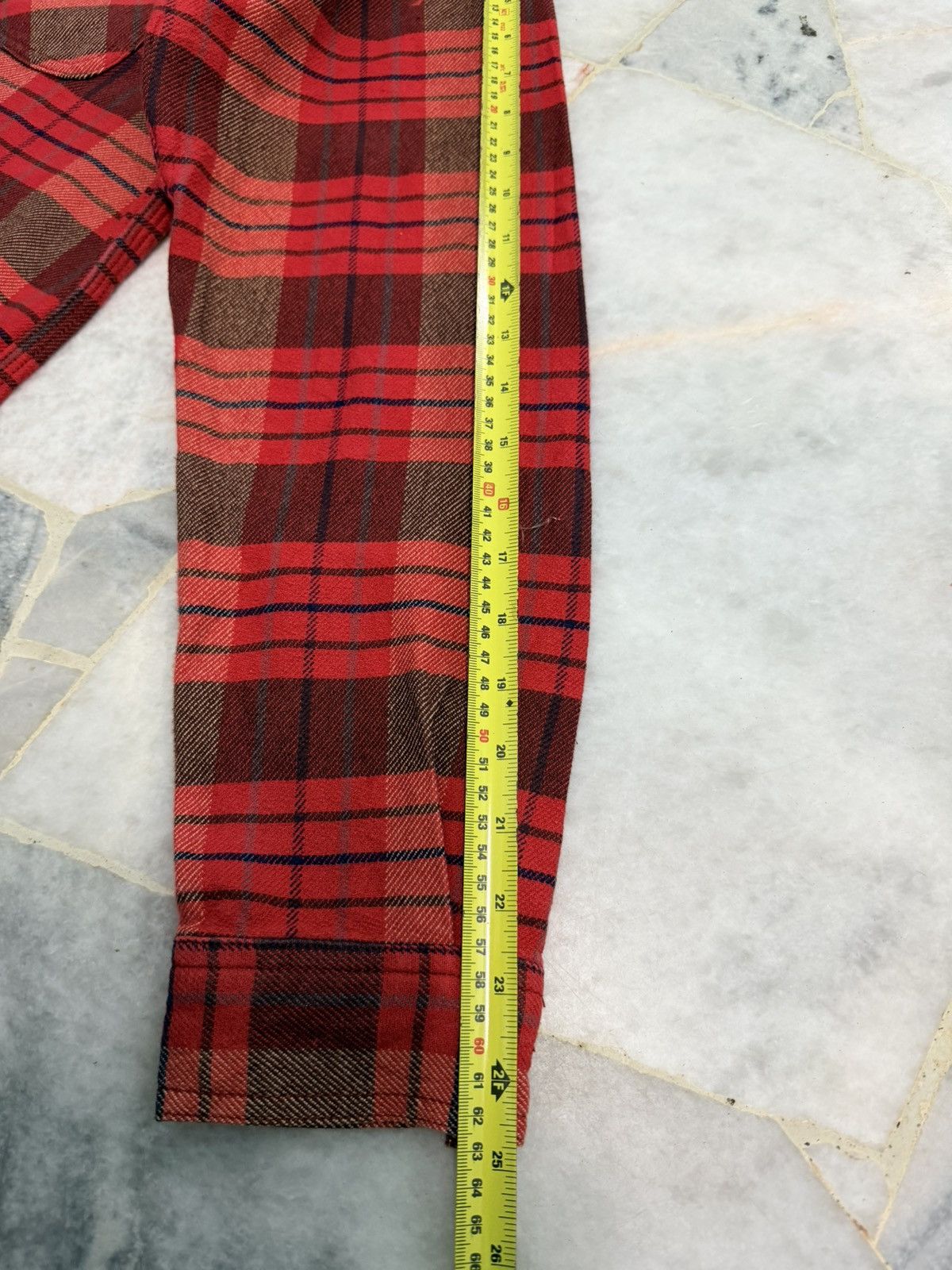 Japanese Brand Houston Flannel Heavy Cotton Union Made Size US XL / EU 56 / 4 - 6 Thumbnail