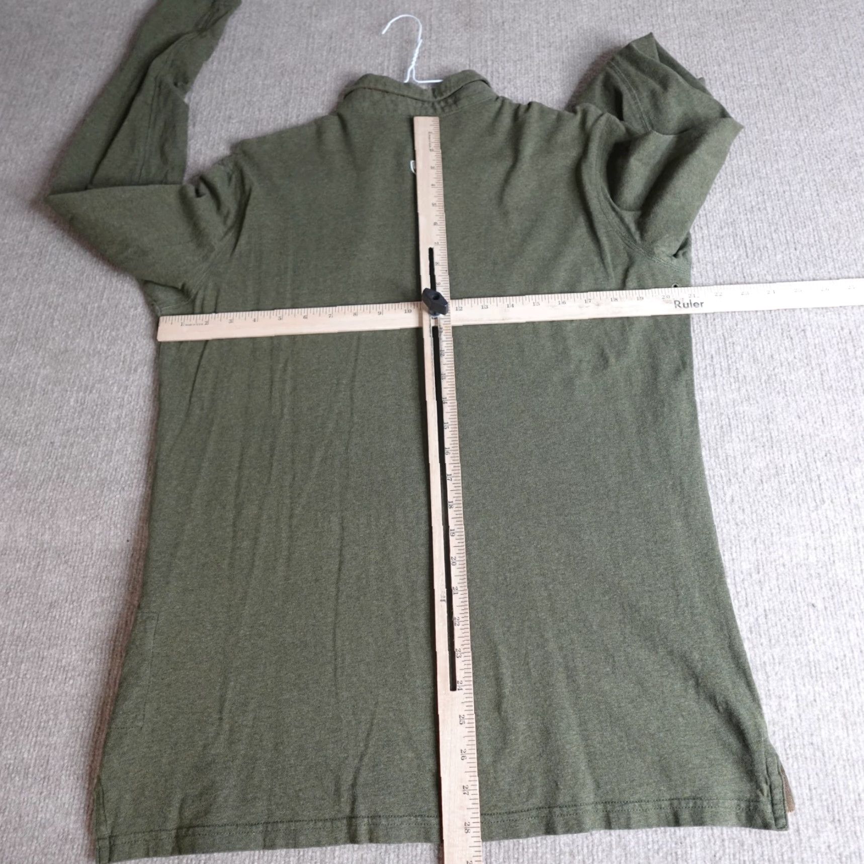 Vintage Kuhl Polo Shirt Medium Green Olive Wildfibre Organic Cotton Long Sleeve Shirt Mens M Green Polo Size US M / EU 48-50 / 2 - 6 Thumbnail