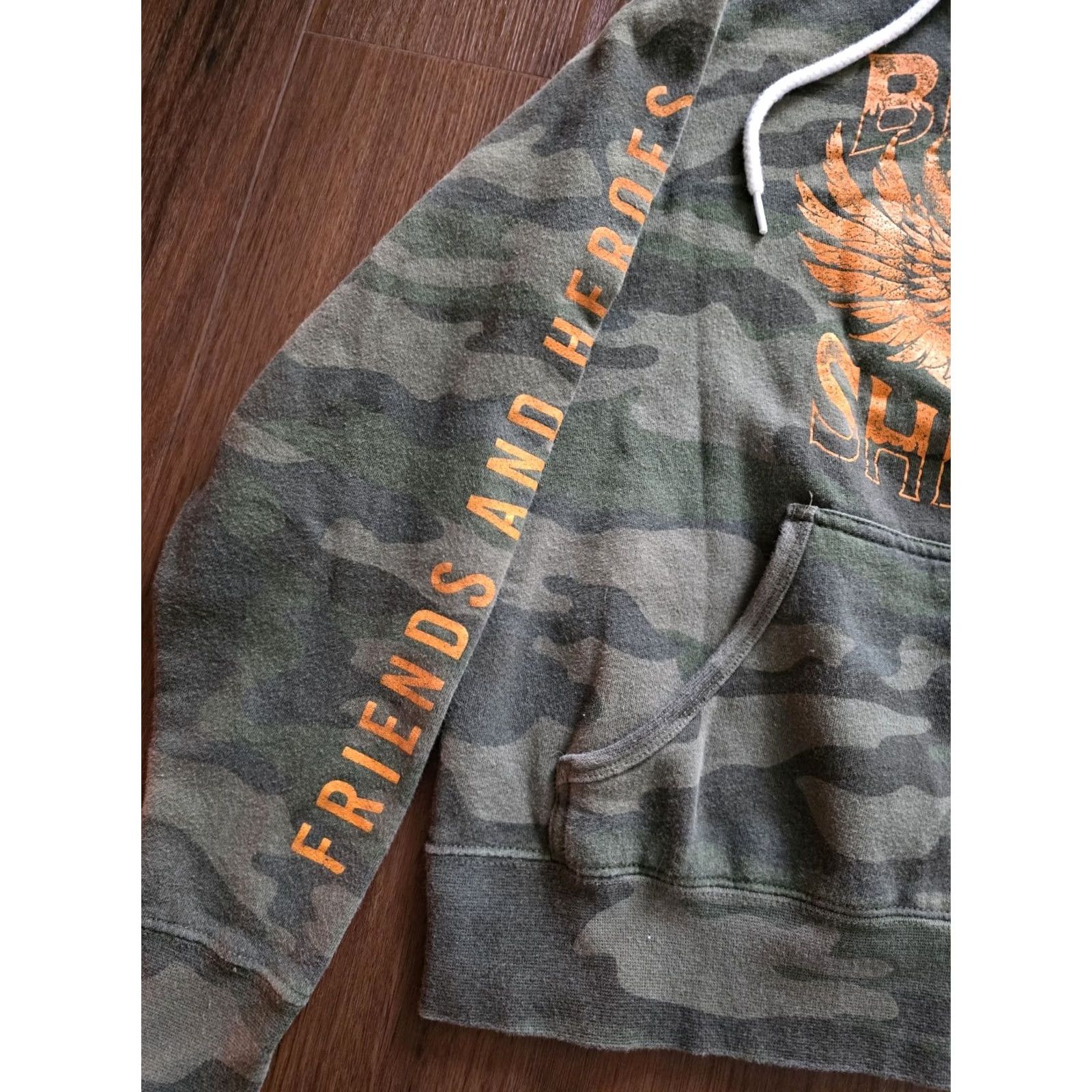 Vintage VINTAGE Blake Shelton HOODIE CONCERT Camouflage Shirt? Size US S / EU 44-46 / 1 - 5 Thumbnail