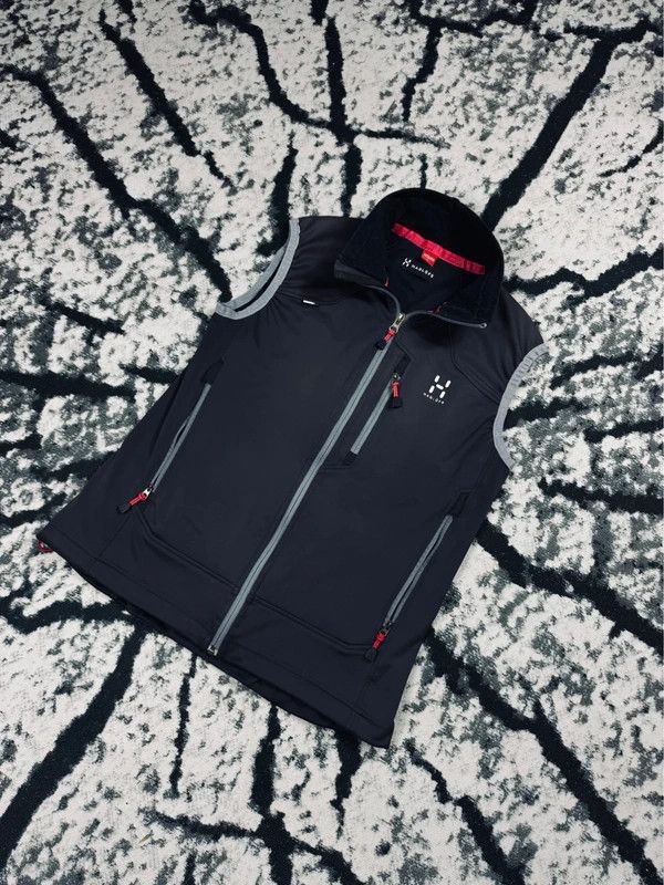Haglofs Haglofs softshell vest gray black L logo Size L / US 10 / IT 46 - 2 Thumbnail
