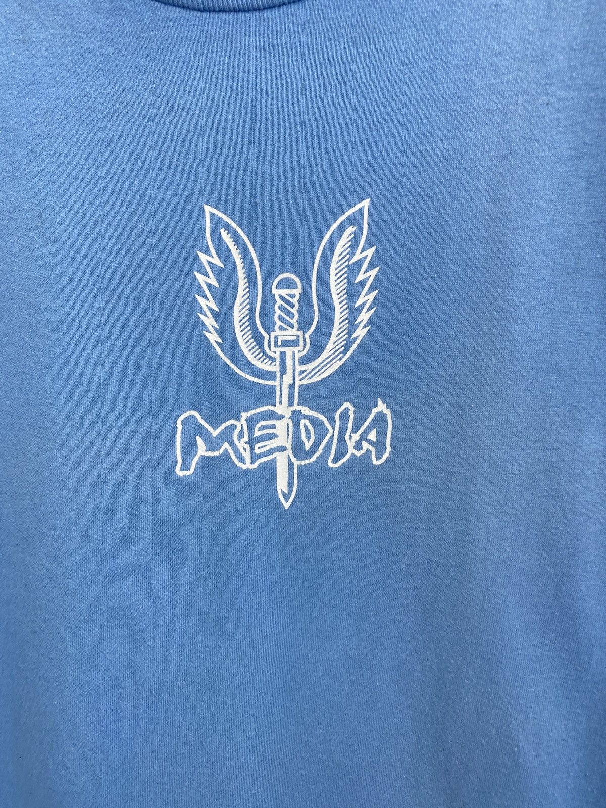 Etnies 🇺🇸 Vintage 90s Media Skateboard T-Shirt Rare Retro Hype Y2K Size US M / EU 48-50 / 2 - 5 Thumbnail