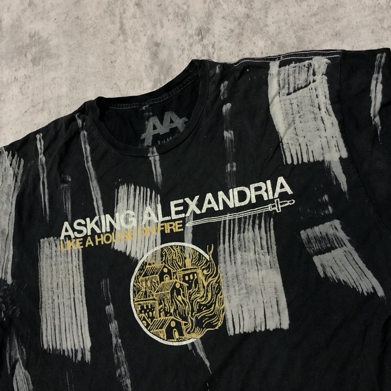 Other Asking Alexandria black and white band tee #bandmerch Size US XL / EU 56 / 4 - 2 Thumbnail