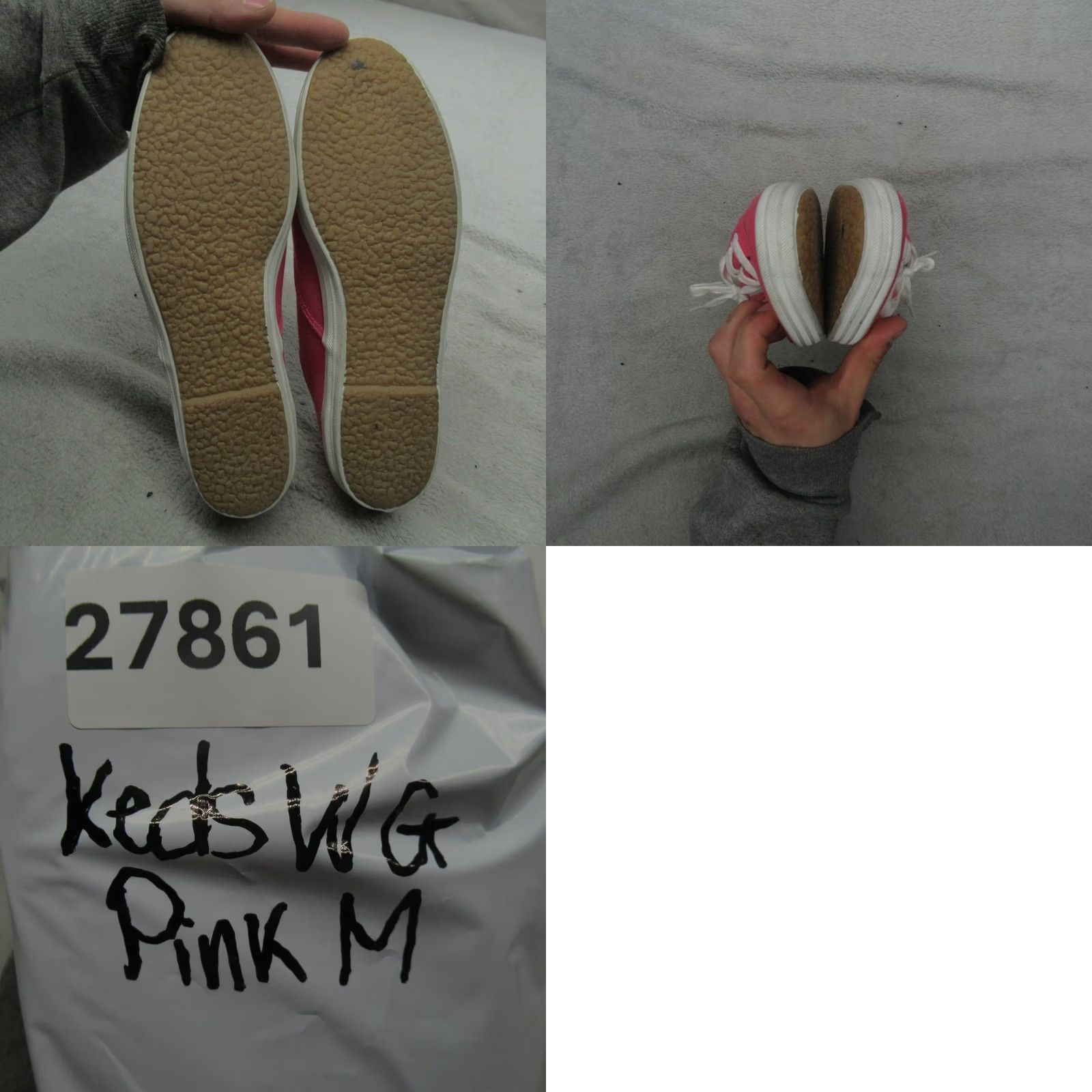 Keds VINTAGE: No Keds Champion Sneaker Pink Canvas Low Top Casual Women's 8.5M Lace Up Shoes Lightweight Cushioned Comfort Walking Size M / US 6-8 / IT 42-44 - 9 Thumbnail
