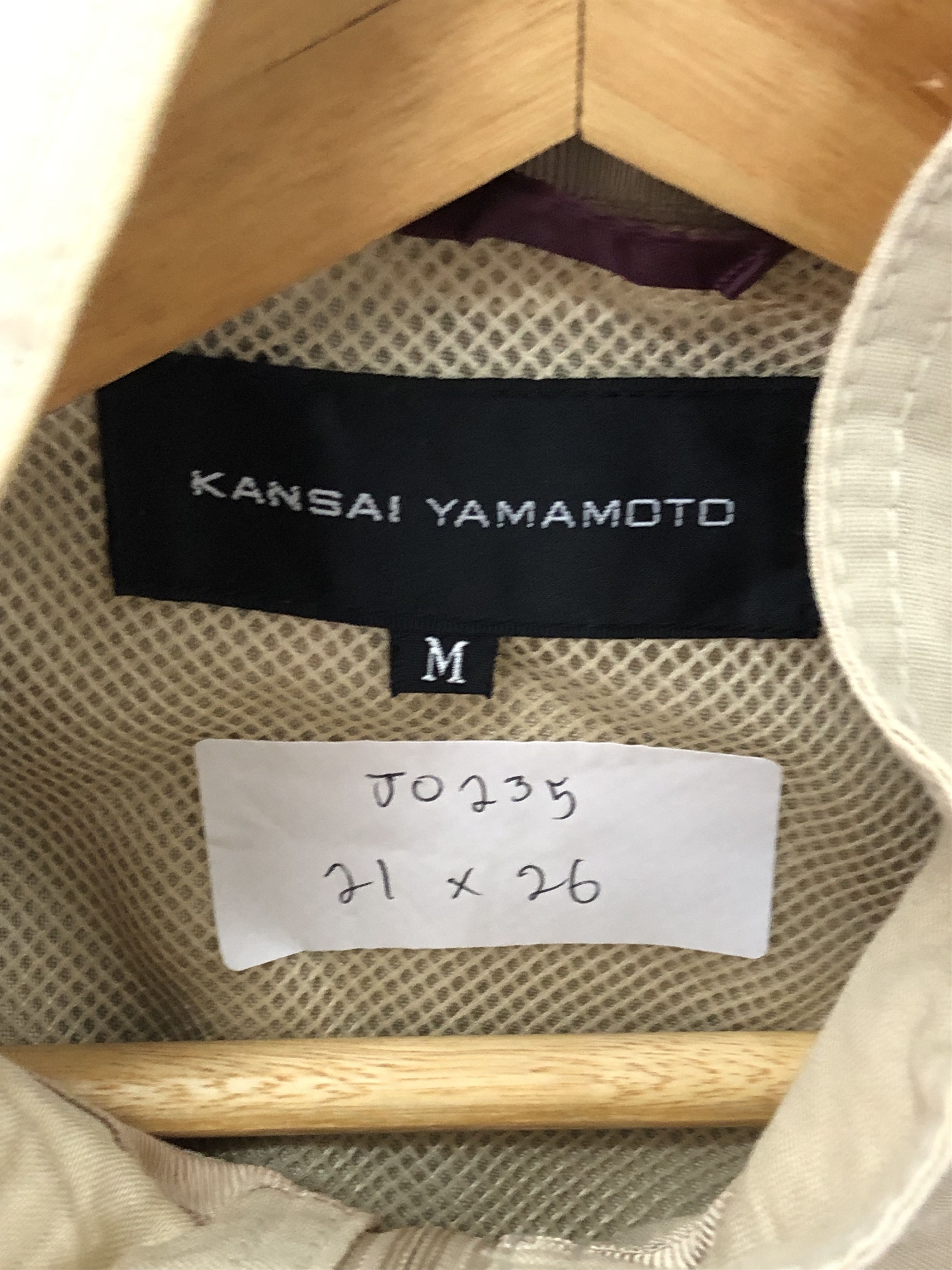 Japanese Brand Vintage Kansai Yamamoto Zipper Jacket J0235 Size US M / EU 48-50 / 2 - 12 Thumbnail
