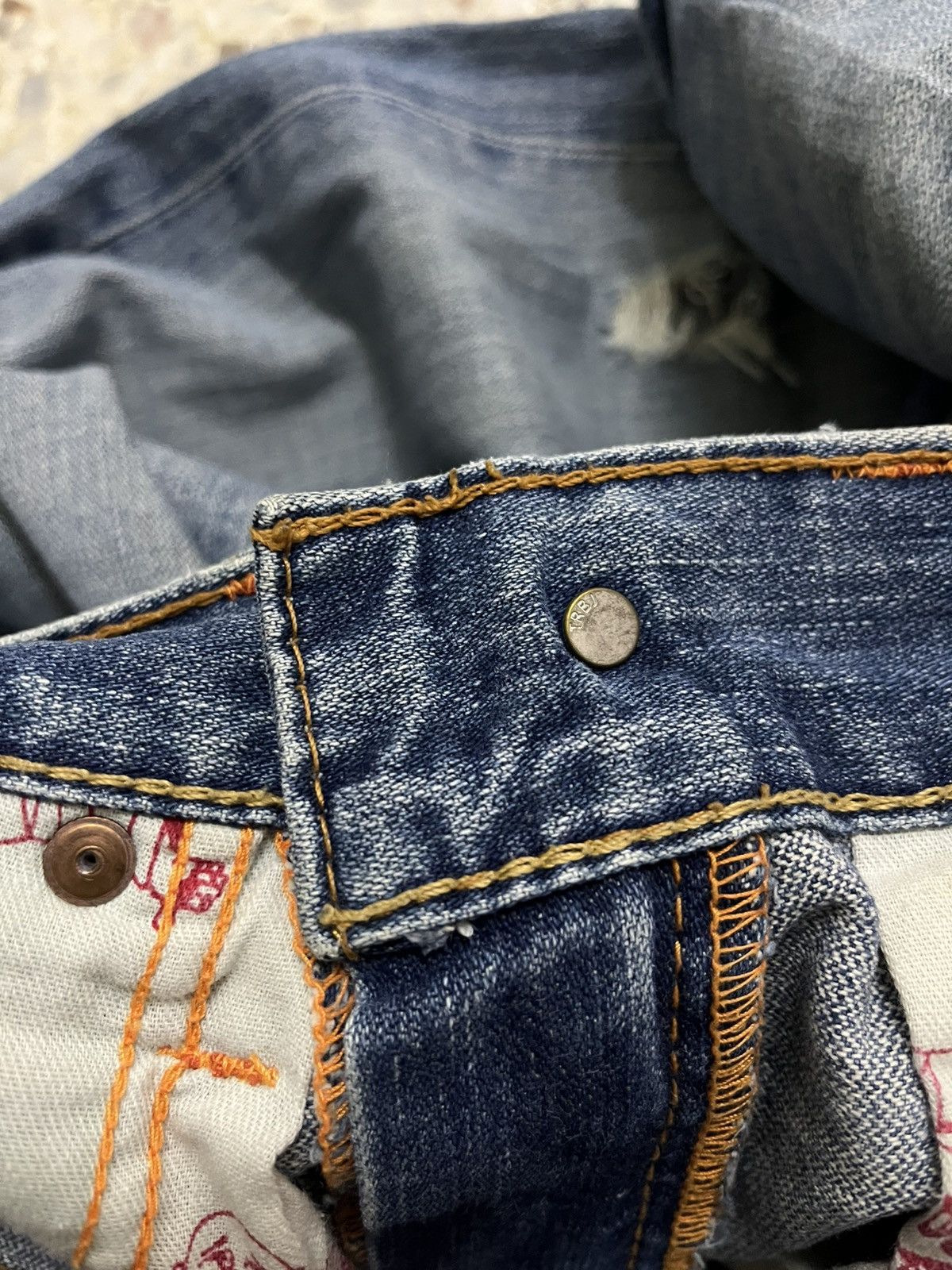 True Religion Vintage true religion bootcut distressed denim Size US 32 / EU 48 - 15 Thumbnail