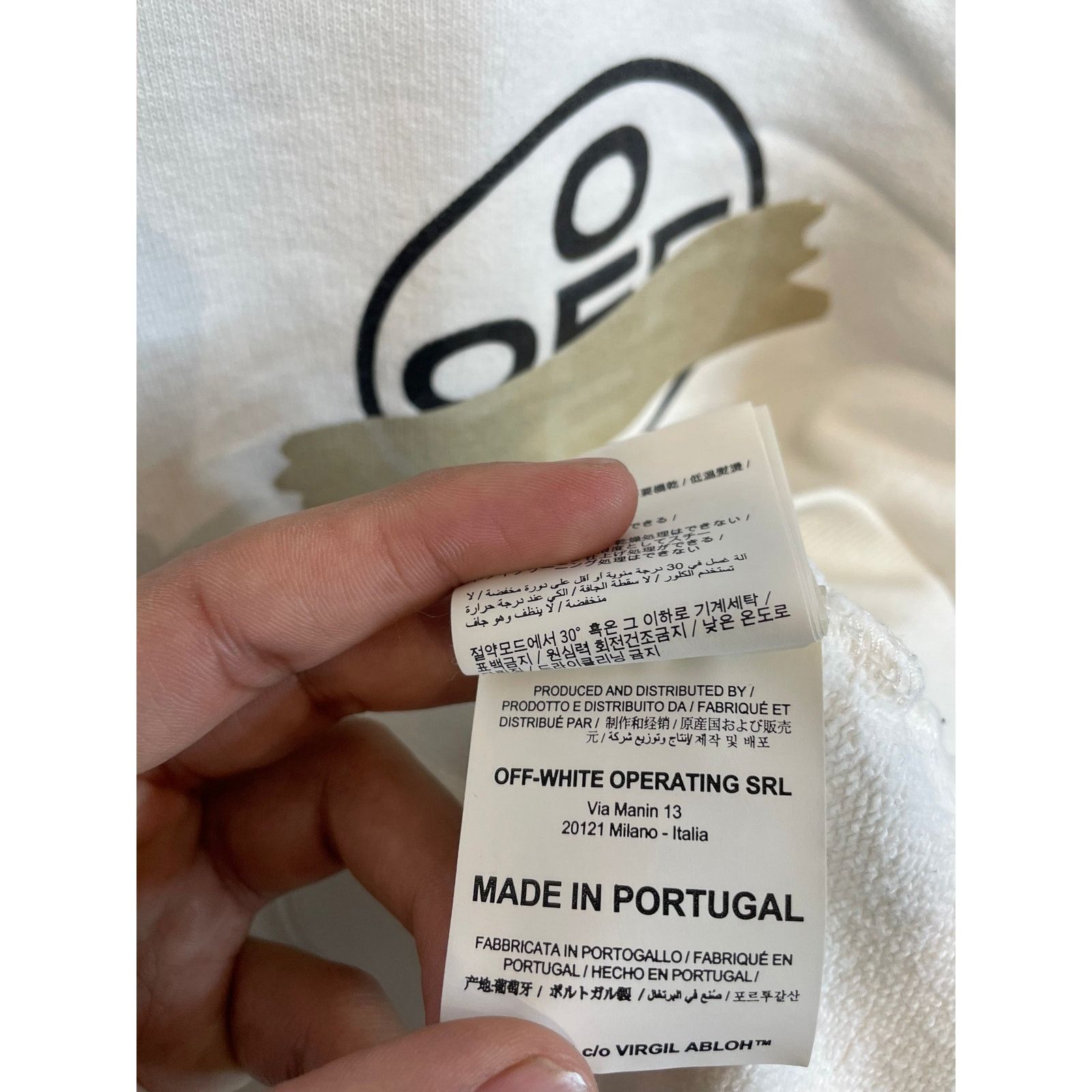 Off-White Off White Crewneck White Cream Used Medium Size M / US 6-8 / IT 42-44 - 5 Thumbnail