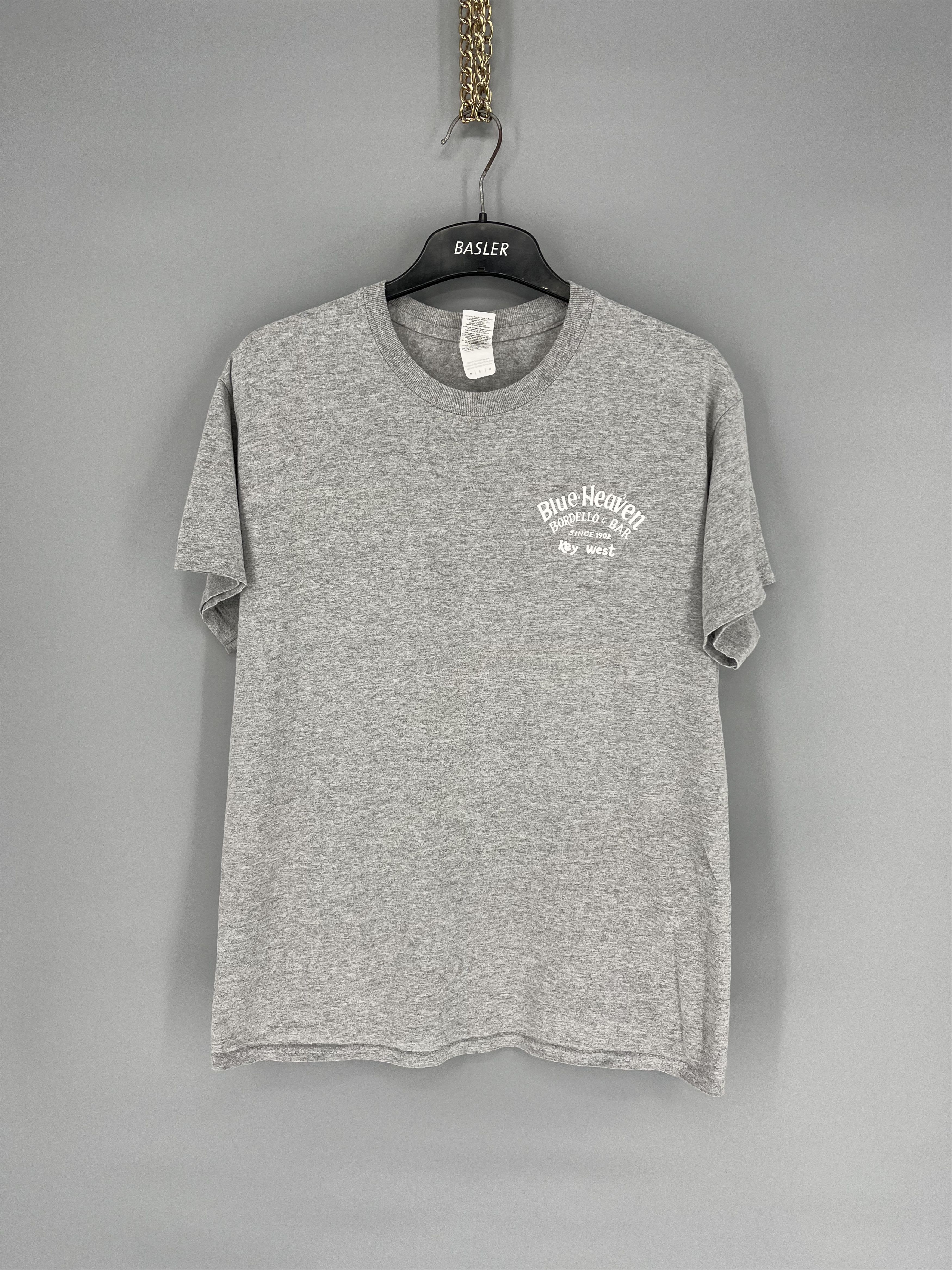 Vintage Vintage Y2K "Blue Heaven Bordello Bar" Skulls tee Size US M / EU 48-50 / 2 - 2 Thumbnail