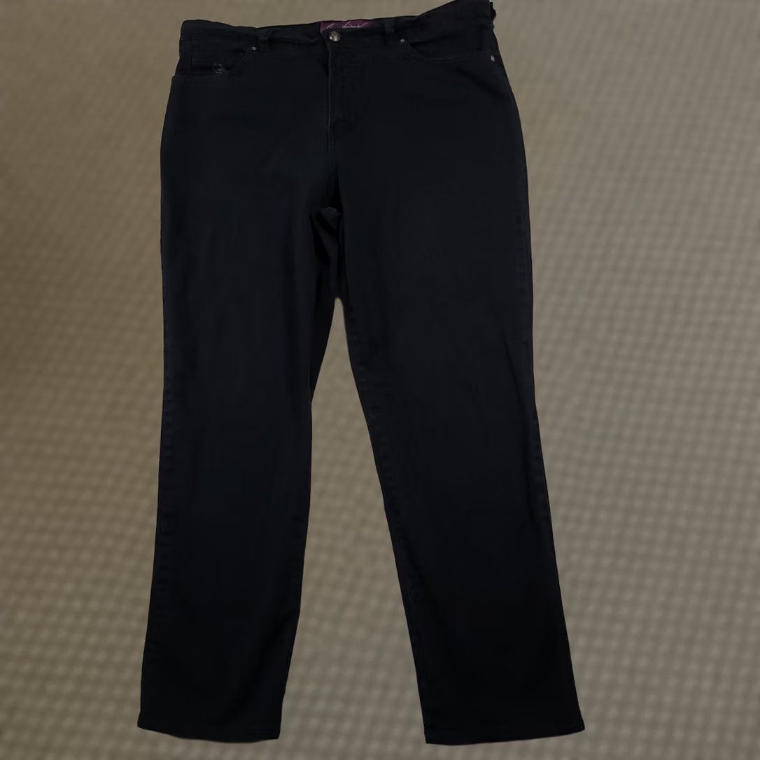 Gloria Vanderbilt Gloria Vanderbilt Jeans Women's 16 Denim High-Rise Stretch Straight Blue 38x29 Regular Mens Girls Womens Size 38" / US 16 / IT 52 - 1 Thumbnail