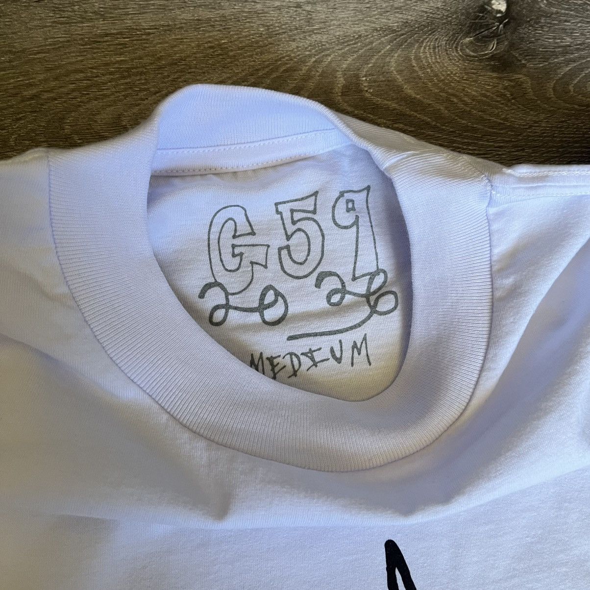 Asspizza Asspizza x G59 Records Suicideboys Hand Drawn Tee White New Size US M / EU 48-50 / 2 - 4 Thumbnail