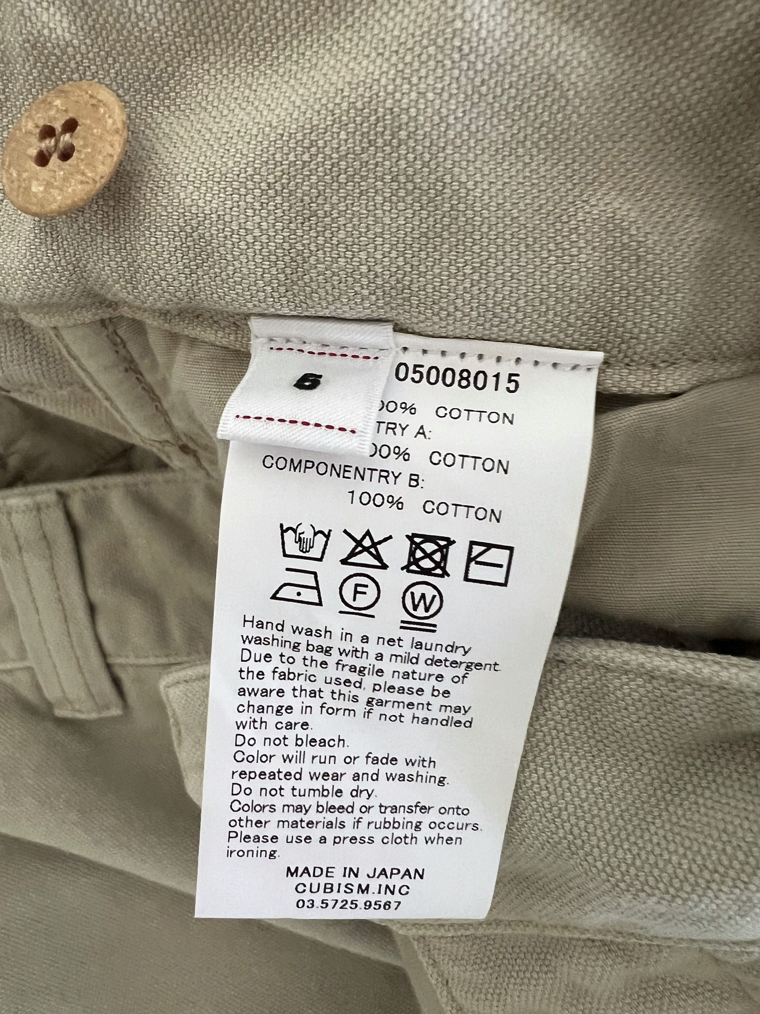 Visvim 26SS TILLER PANTS DMGD sz5 BEIGE Size US 38 / EU 54 - 6 Thumbnail
