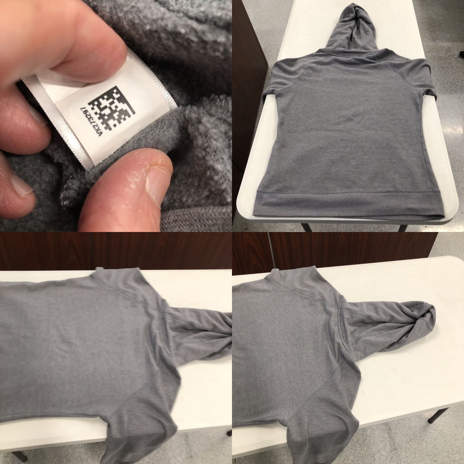 The North Face The North Face Spell Out Womens Large Gray Pullover Hoodie Sweater, The North Face, Hoodie, Women, Large, Gray, Pullover, Fleece, Activewear, 90s? Size L / US 10 / IT 46 - 8 Thumbnail