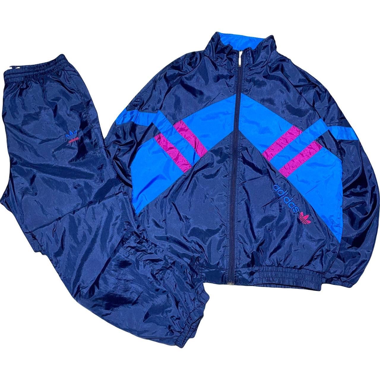 Adidas × Vintage Adidas Vintage 90s Tracksuit Size 44S - 1 Thumbnail