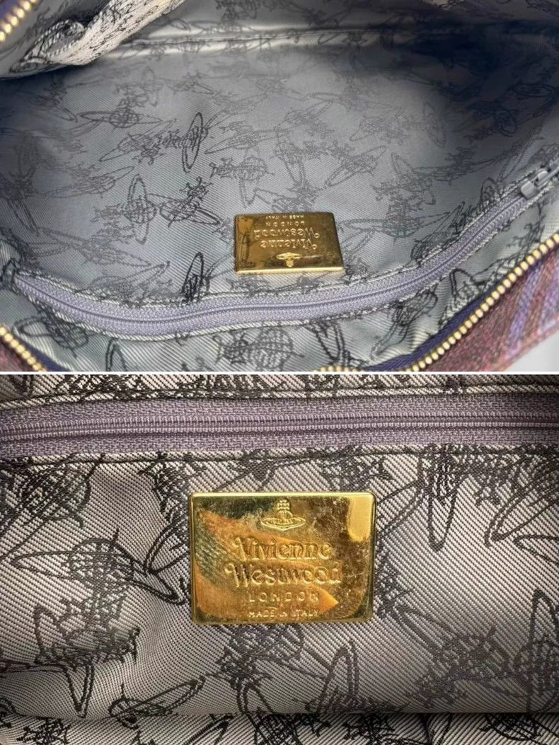 Vivienne Westwood Vivienne Westwood A small checkered bag Size ONE SIZE - 9 Thumbnail