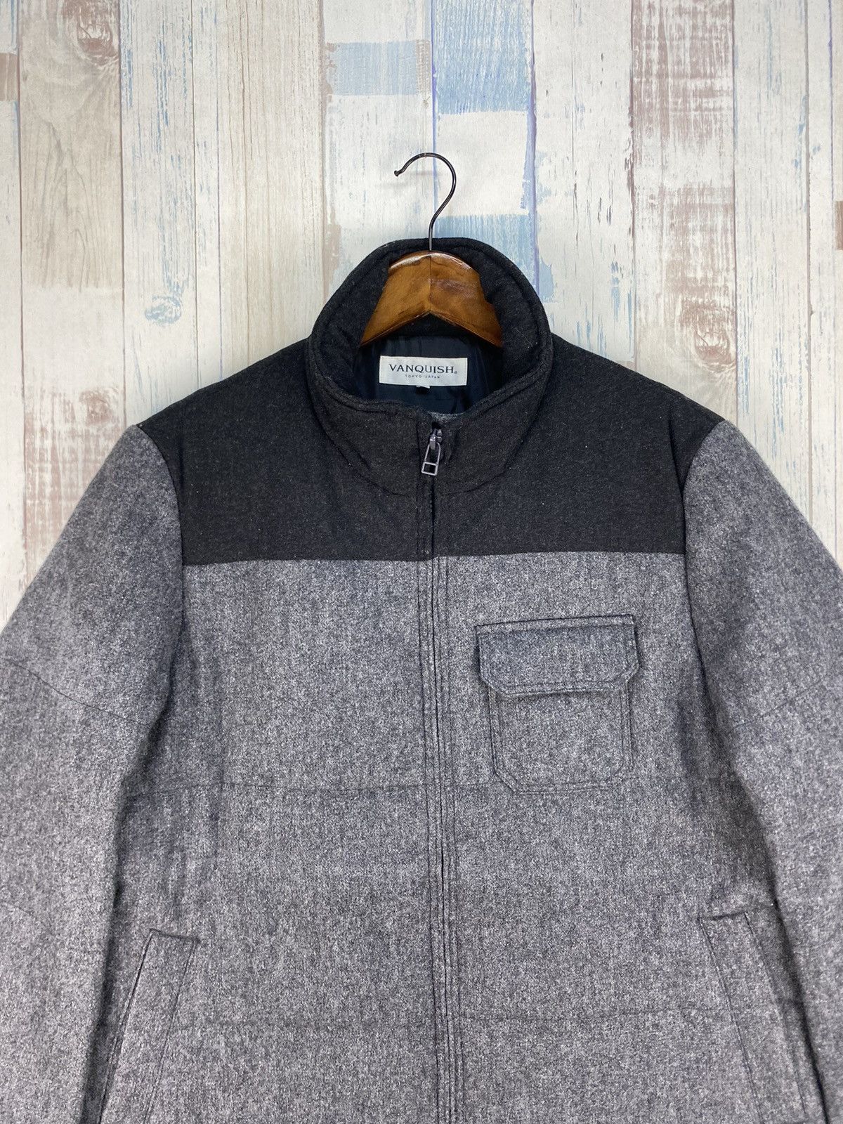 Vanquish Vanquish Tokyo Wool Puffer Jacket Size US M / EU 48-50 / 2 - 3 Thumbnail