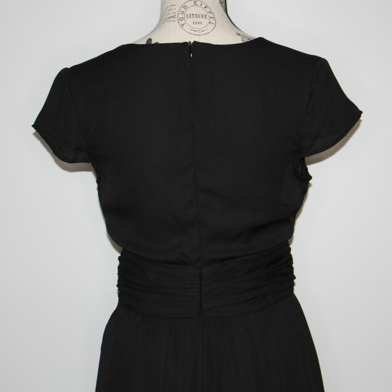Other Cupshe V-Neck Shirred Dress in Black and size Small NWT Size S / US 4 / IT 40 - 11 Thumbnail