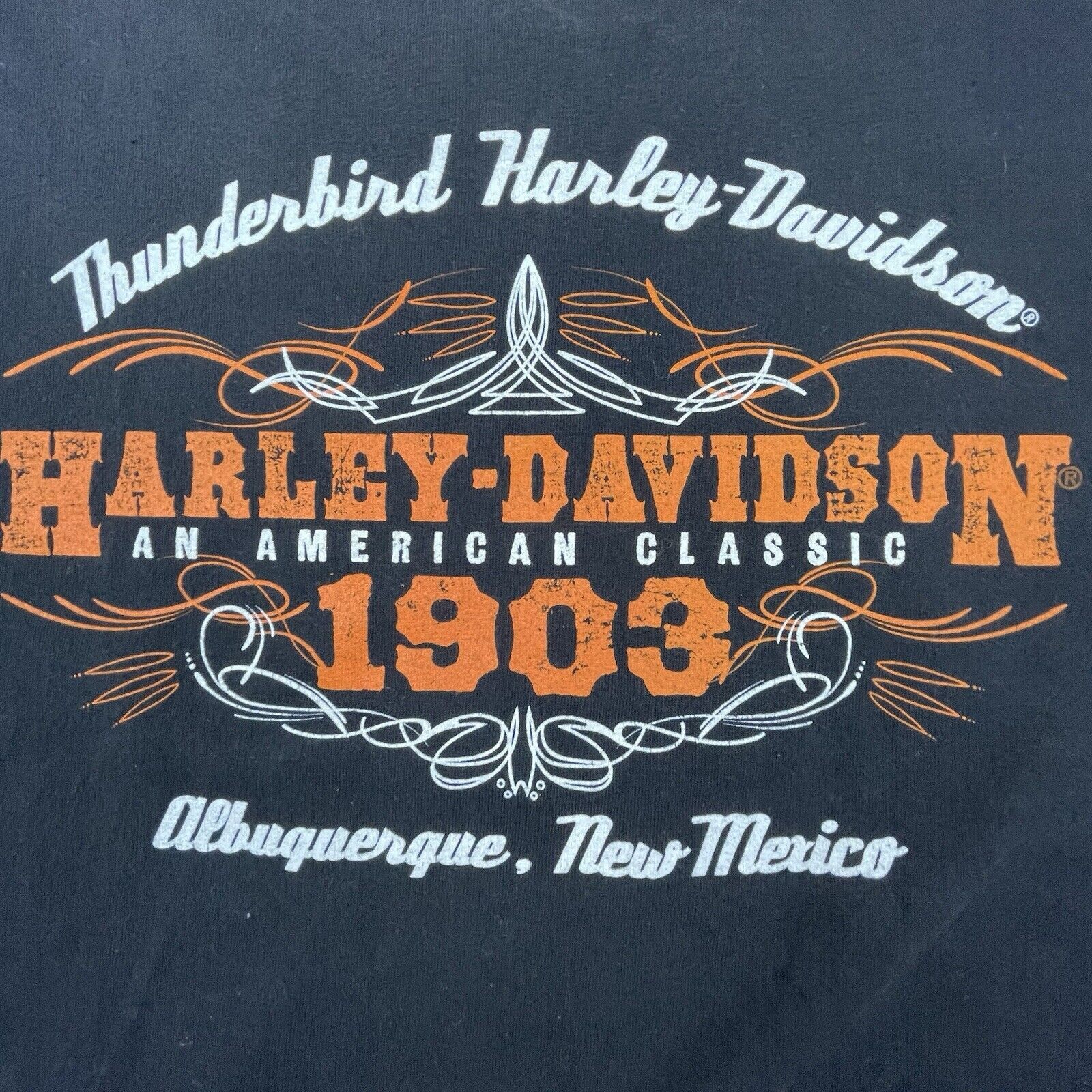 Harley Davidson Harley Davidson Shirt 2XL 1903 Thunderbird Albuquerque NM Size US XXL / EU 58 / 5 - 4 Thumbnail