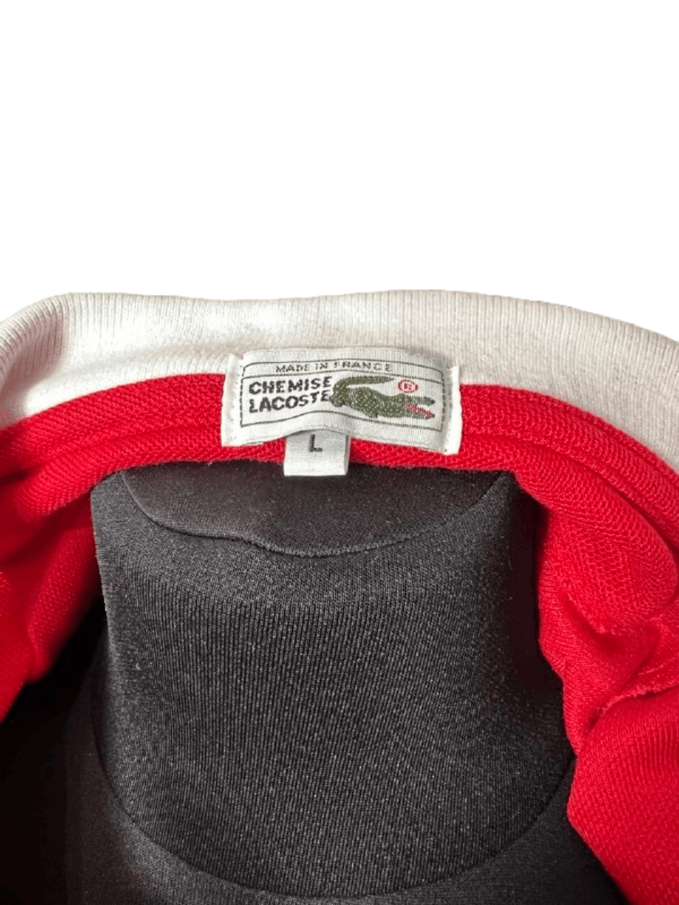 Lacoste LACOSTE Women Vintage 80s Polo Shirt Size L / US 10 / IT 46 - 5 Thumbnail