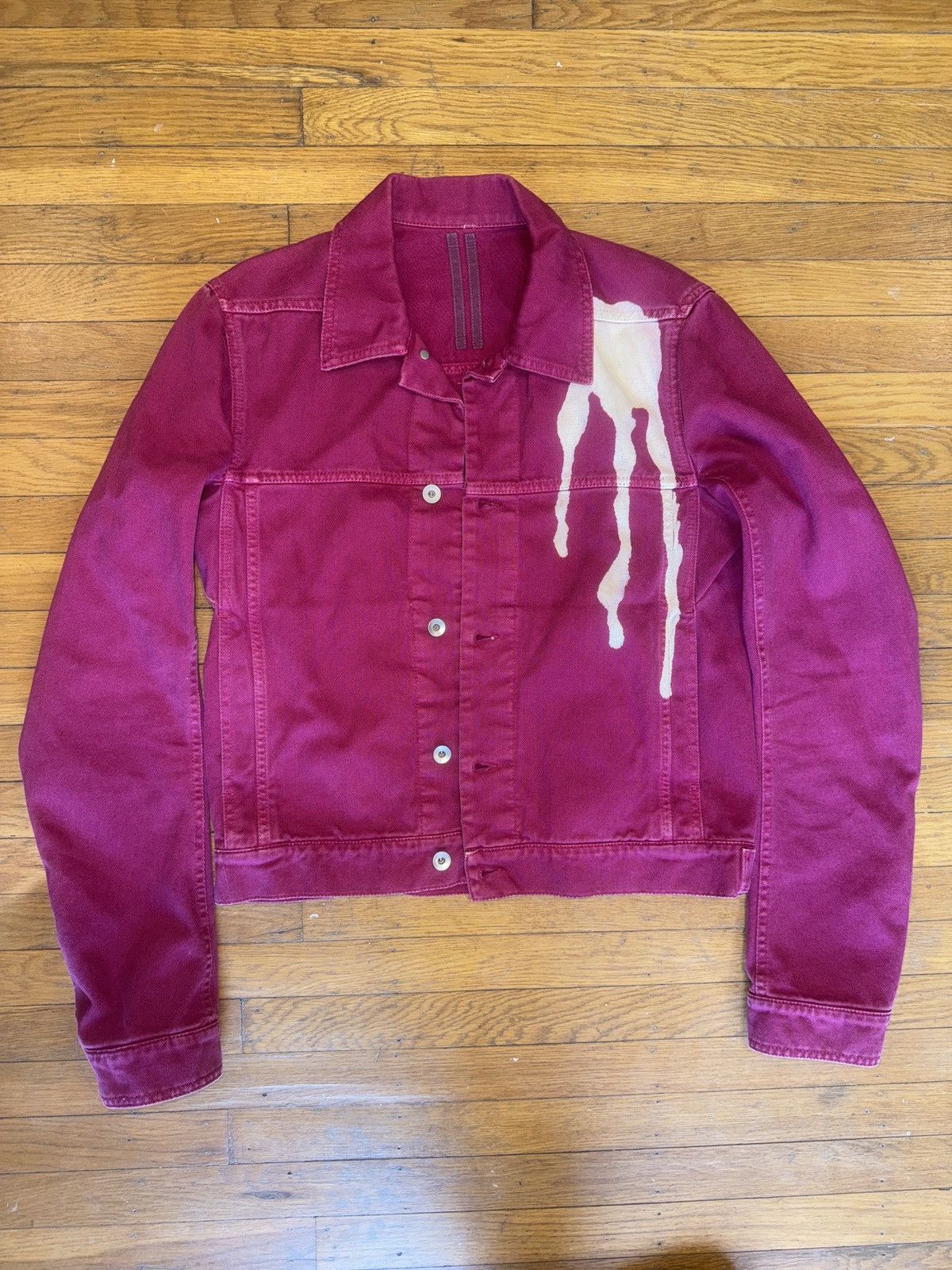 Rick Owens Drkshdw Rick Owens DRKSHDW FW19 Vomit Worker Jacket Size US L / EU 52-54 / 3 - 2 Thumbnail