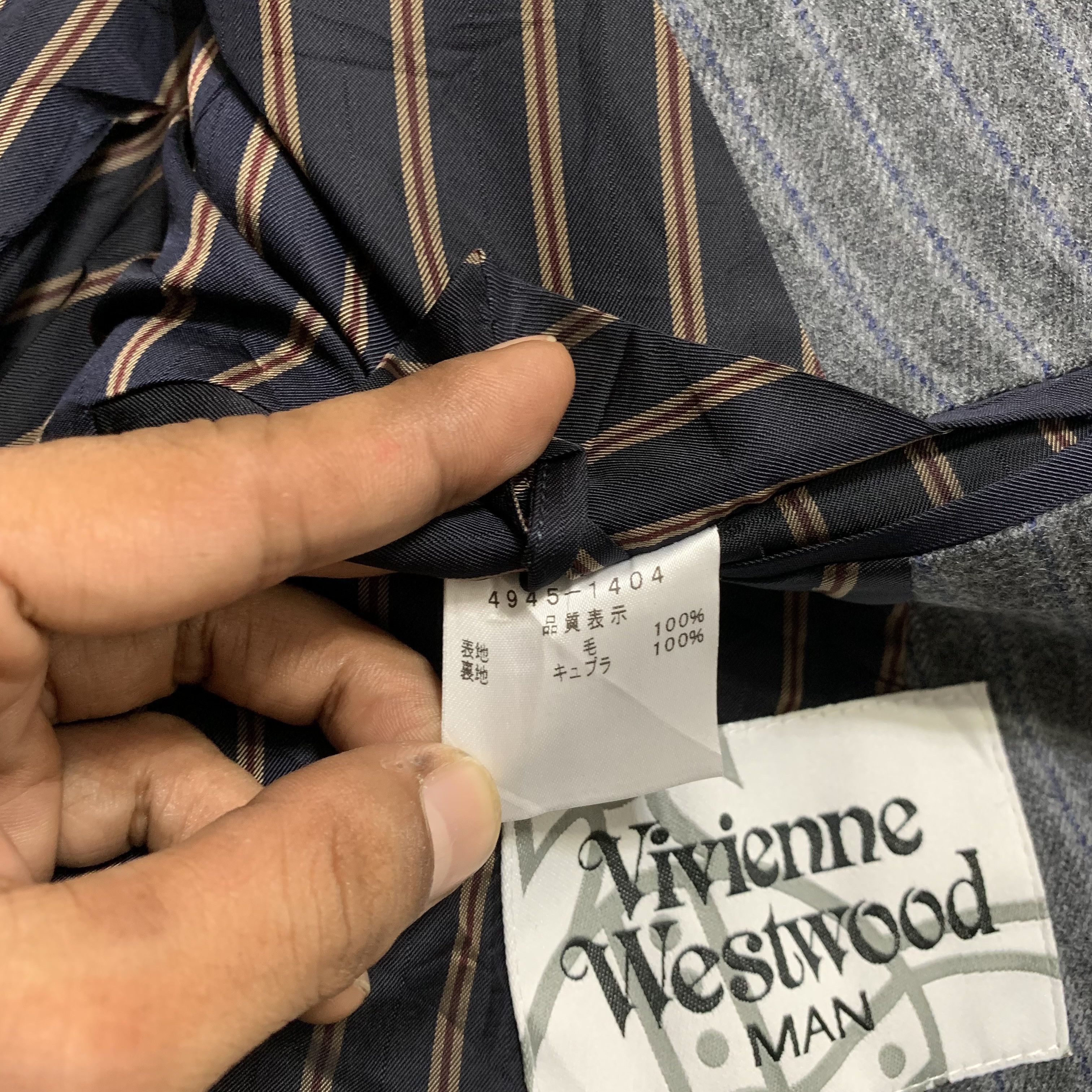 Vivienne Westwood Vivienne Westwood Man Stripe Jacket Size US S / EU 44-46 / 1 - 6 Thumbnail