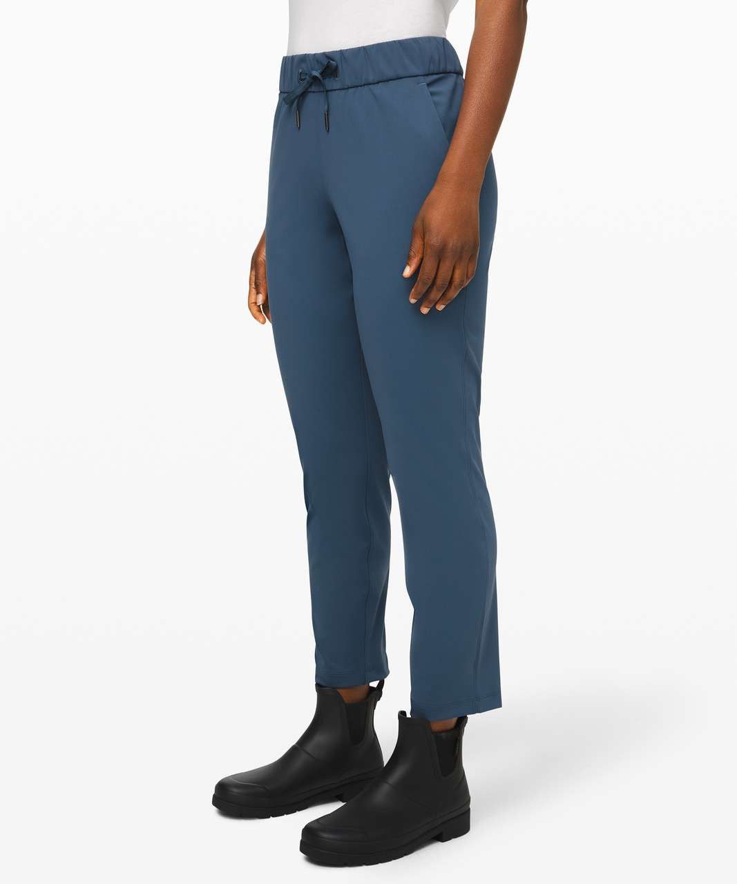 Lululemon NWOT Lululemon On the Fly 7/8 Pant in Code Blue size 4 Size 27" / US 4 / IT 40 - 1 Thumbnail