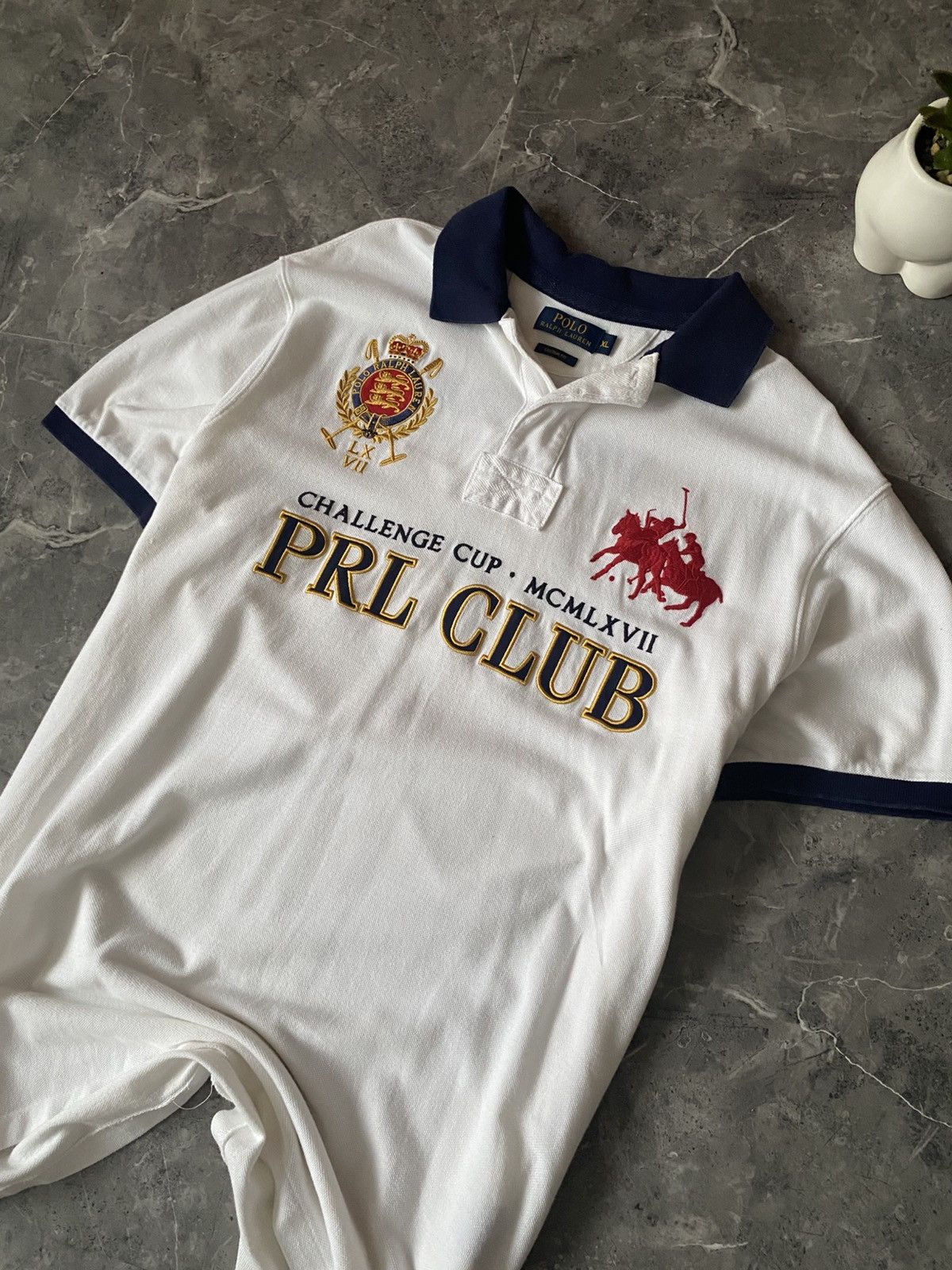 Polo Ralph Lauren Polo Ralph Lauren T-shirt Big logo Chief Keef Big 3 Flag XL Size US XL / EU 56 / 4 - 2 Thumbnail