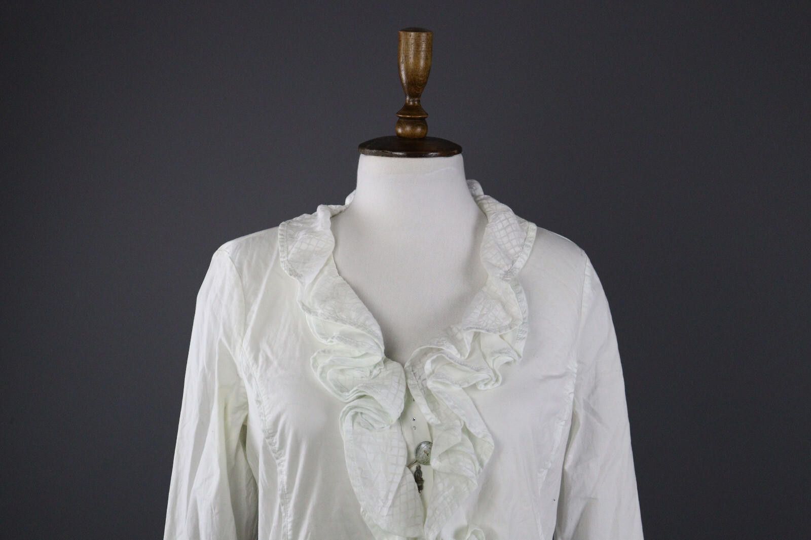 Designer Elisa Cavaletti Club Sono Italiano Blouse Shirt Size S / 1 Size S / US 4 / IT 40 - 3 Thumbnail