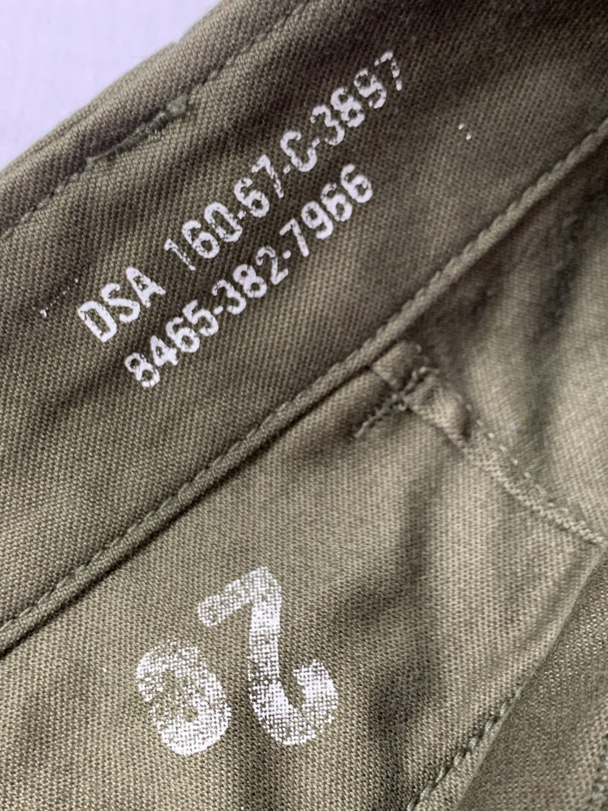 Vintage vintage military trouser pant Size 26" / US 2 / IT 38 - 6 Thumbnail