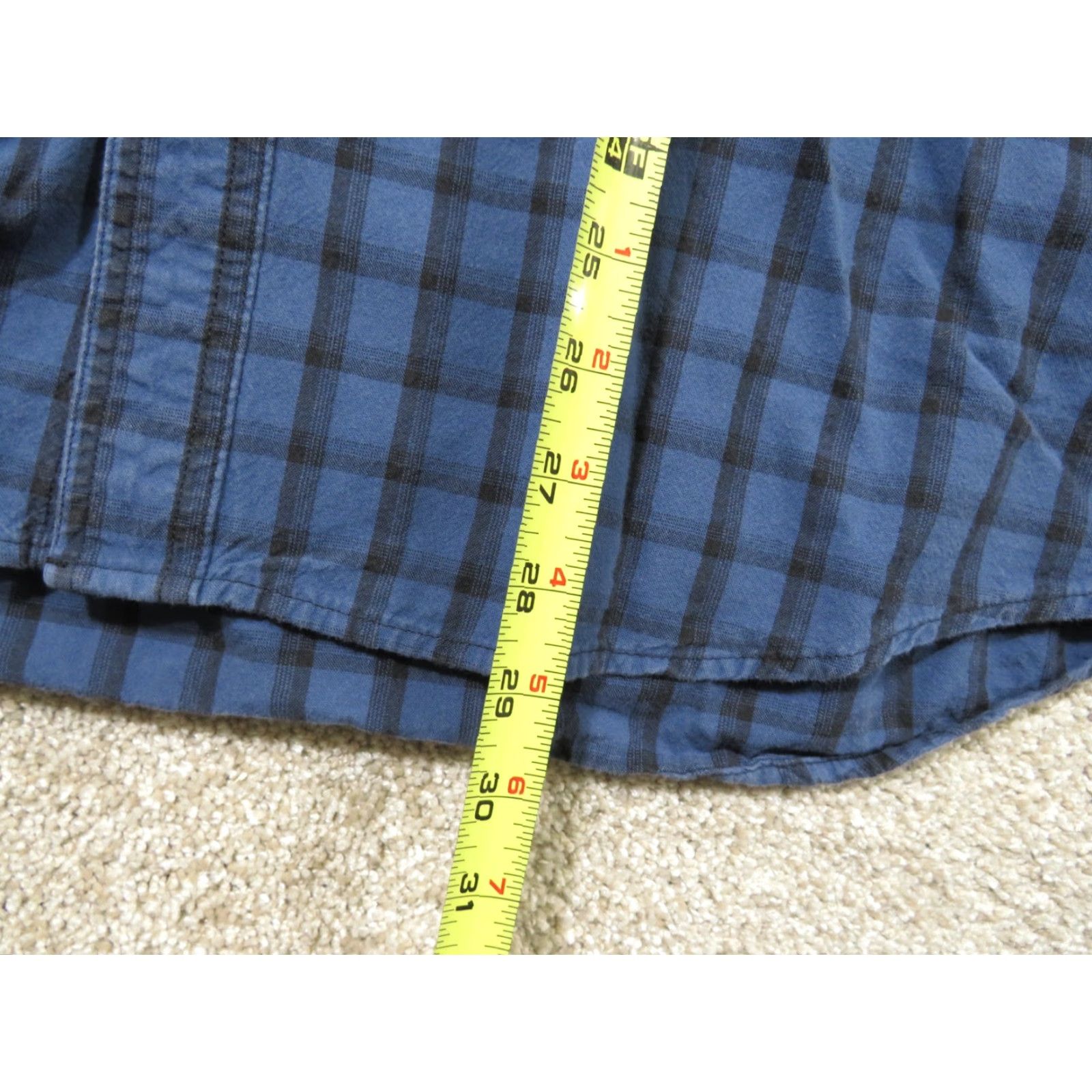 Carhartt VINTAGE Carhartt Shirt Mens Flannel Original Fit Blue Plaid Winter Fall Spring Outdoors Workwear Casual... Size US L / EU 52-54 / 3 - 6 Thumbnail