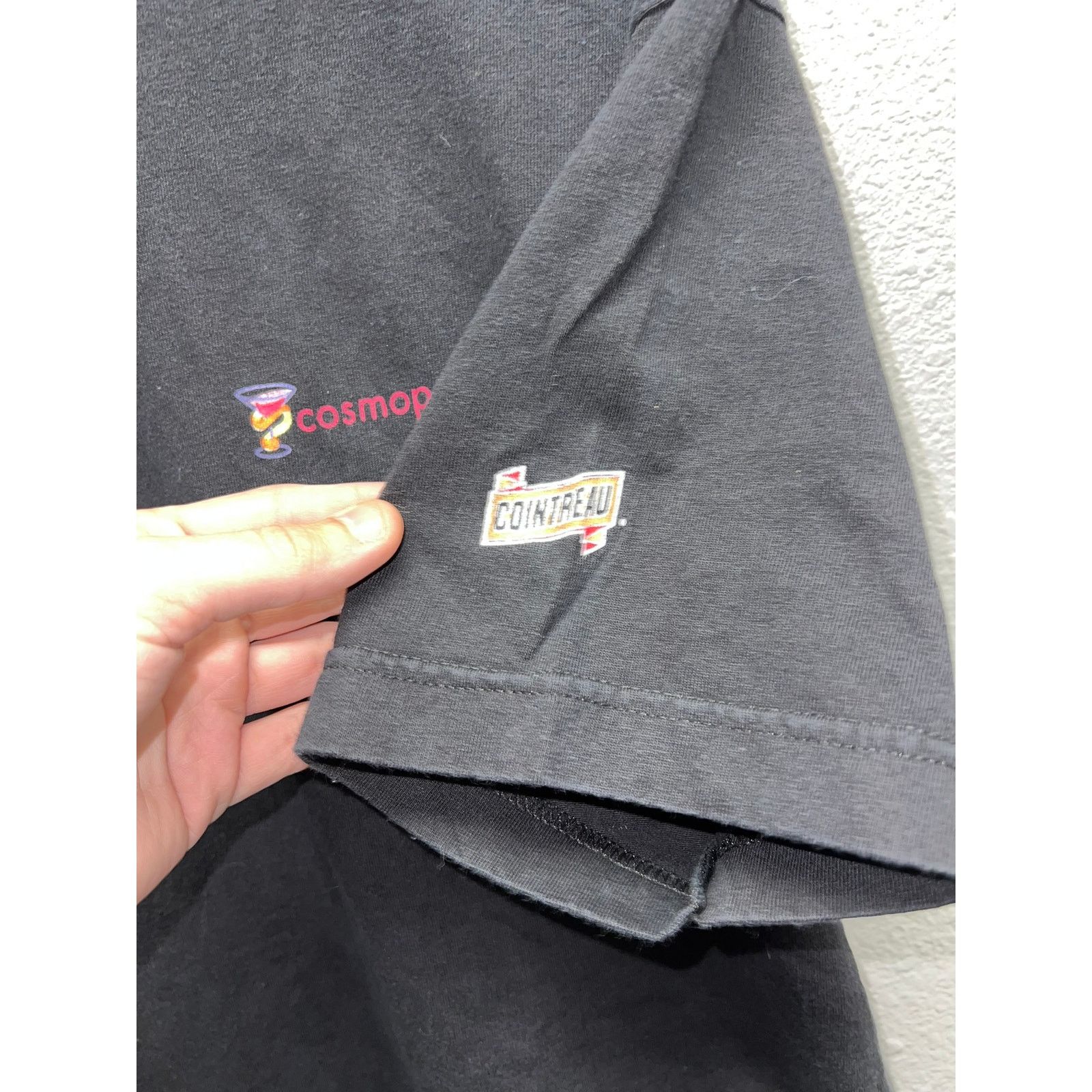 Alstyle Vintage Cosmo Shirt Cointreau Drink Comsopolitan Shirt 90s L Size US L / EU 52-54 / 3 - 4 Thumbnail