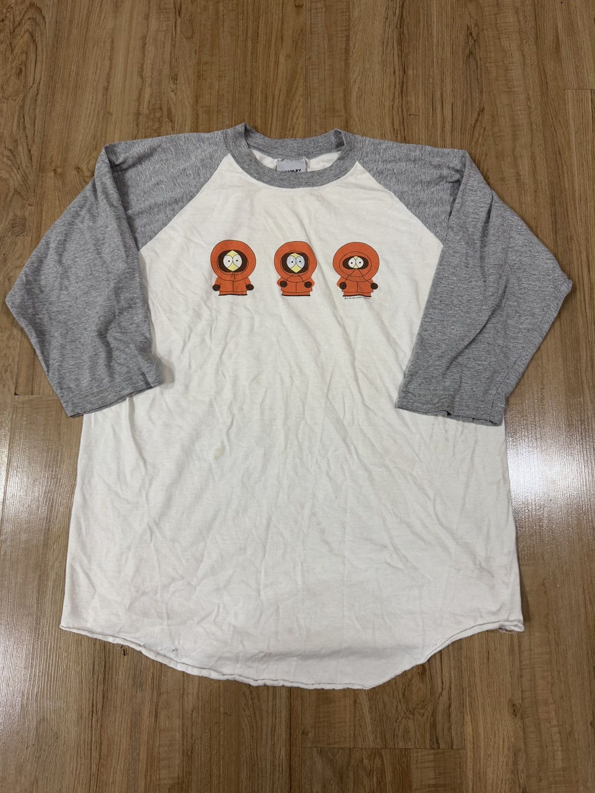 Band Tees × Vintage Vintage South Park Stanley Desantis Tshirt Size US M / EU 48-50 / 2 - 1 Thumbnail
