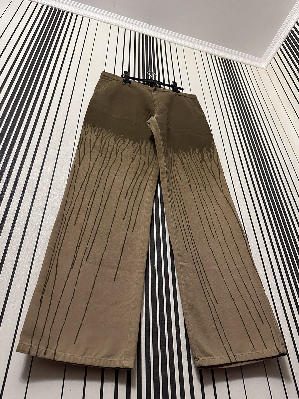 Gianfranco Ferre 2004 Gianfranco Ferre Army-Military Rarest Denim Pants Size US 37 - 2 Thumbnail