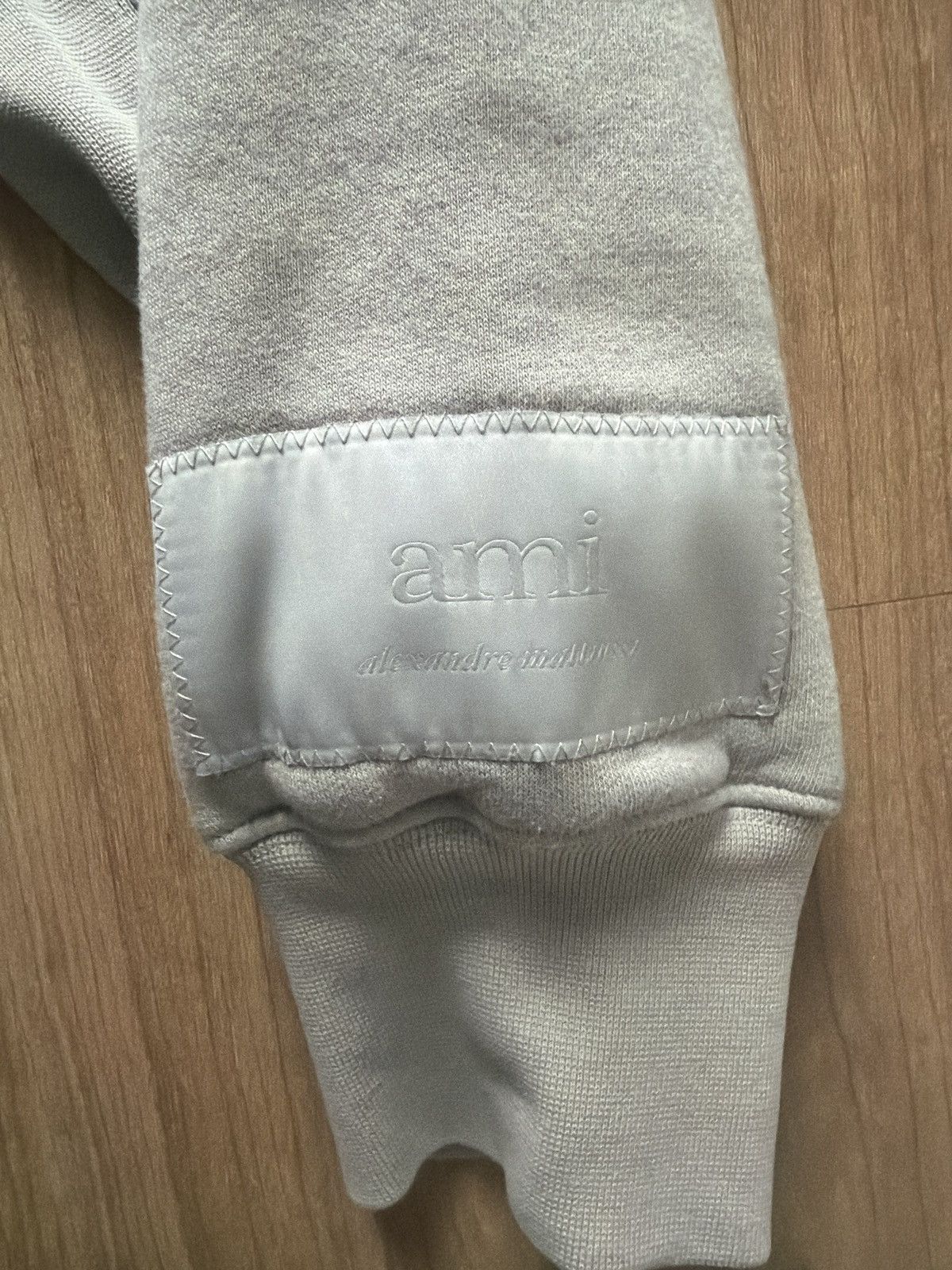 AMI Ami Paris Cotton Embossed Ami de Coeur Hoodie Size US L / EU 52-54 / 3 - 3 Thumbnail