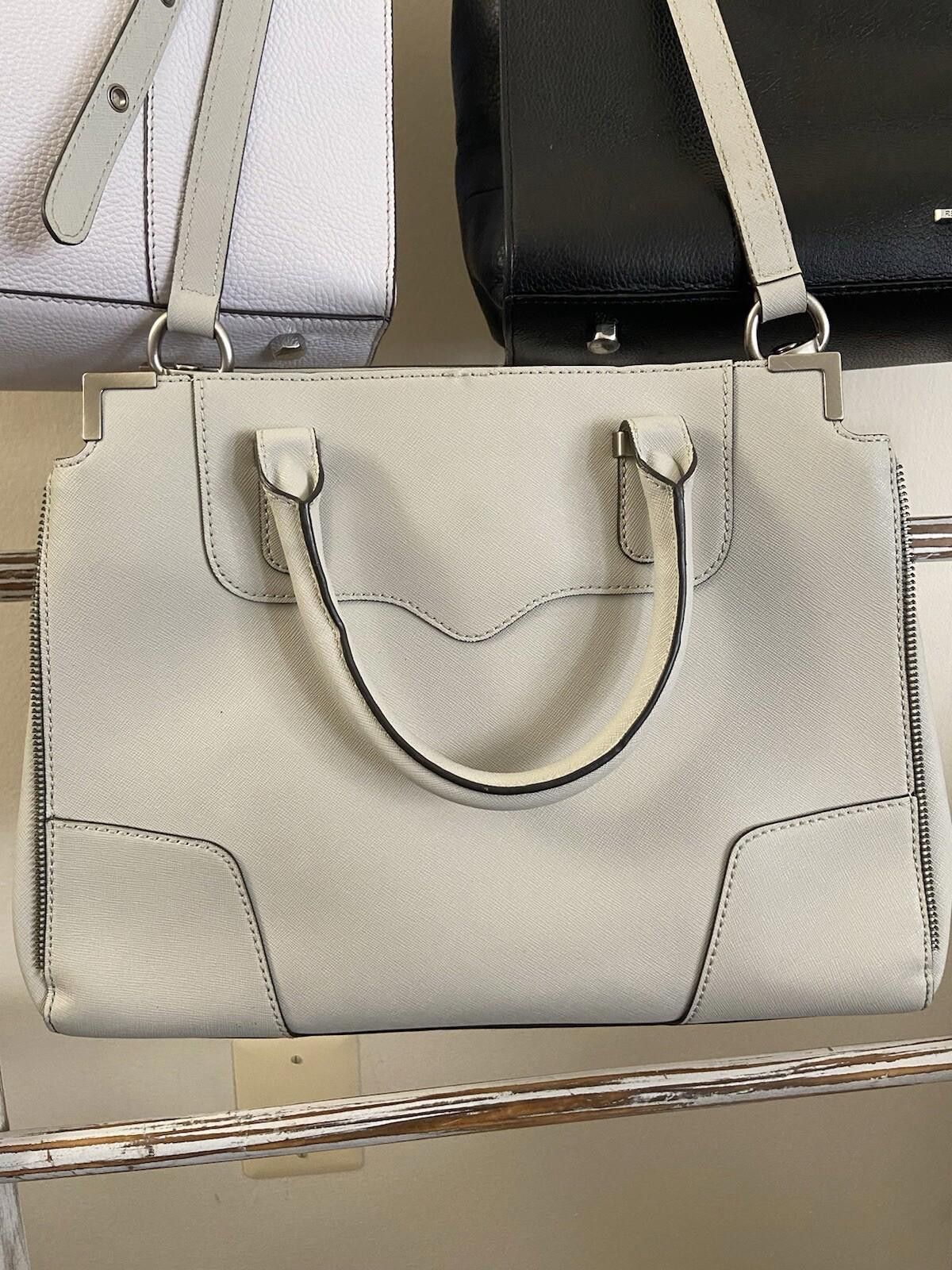 Designer 3piece Rebecca Minkoff leather saffiano hand shoulder bags Size ONE SIZE - 6 Thumbnail