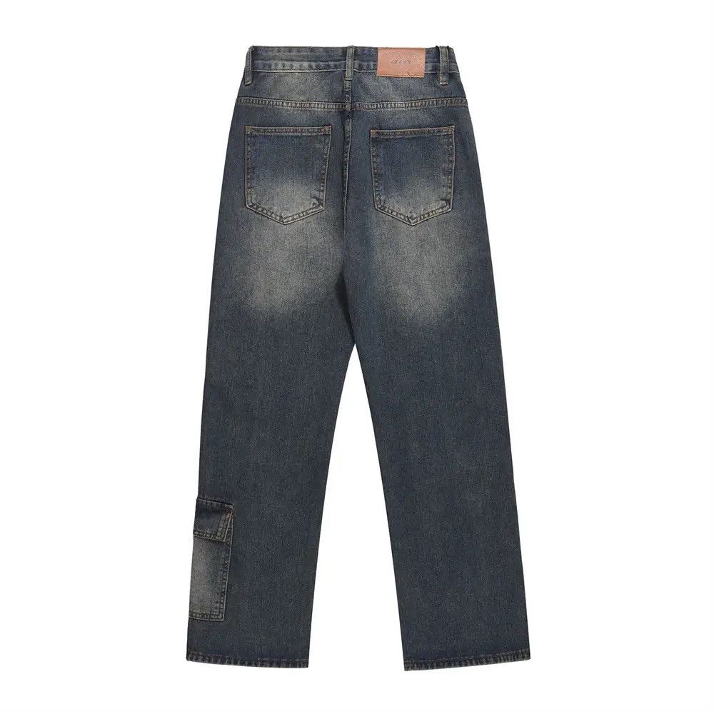 Japanese Brand × Vintage Jeans wide leg luxury baggy straight hip-hop style pants Y2k Size US 32 / EU 48 - 8 Thumbnail