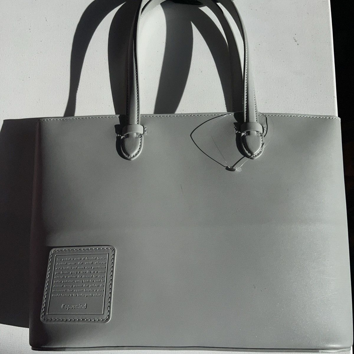 Other Opus mind tote bag.Eco friendly Rare. Medium. Grey. Size ONE SIZE - 4 Thumbnail