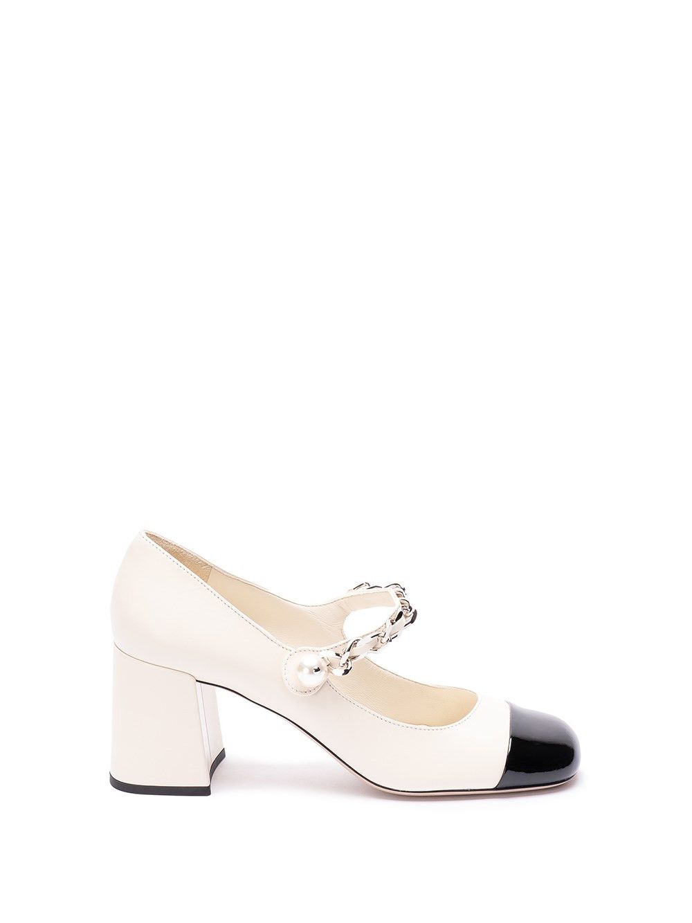 image of Miu Miu Leather Pumps Size Eu 40 For Women Shoes in Avorio