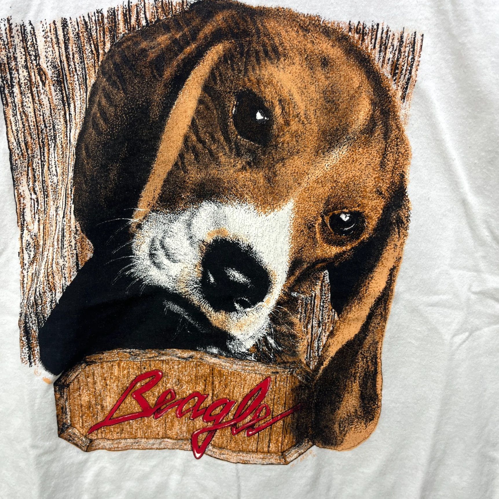 Vintage VINTAGE Beagle Dog T Shirt Medium Size US M / EU 48-50 / 2 - 3 Thumbnail