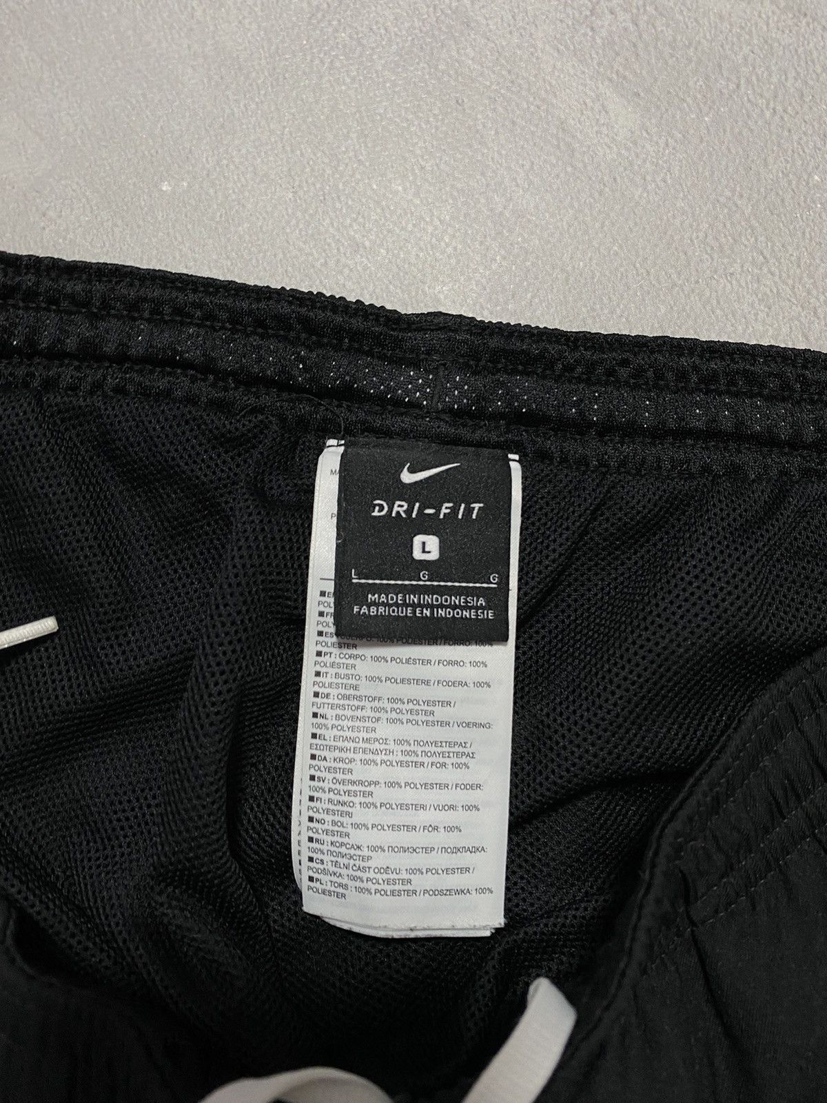 Vintage Vintage Track Pants Nike Dri-Fit Swoosh Carrot Size - L Size US 34 / EU 50 - 6 Thumbnail
