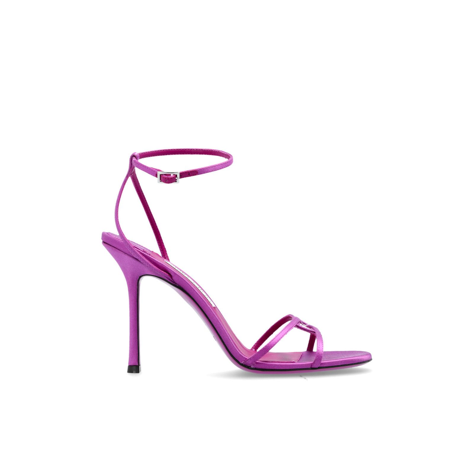 JIMMY CHOO '1998 LEO' Purple Heeled Sandals New & Authentic